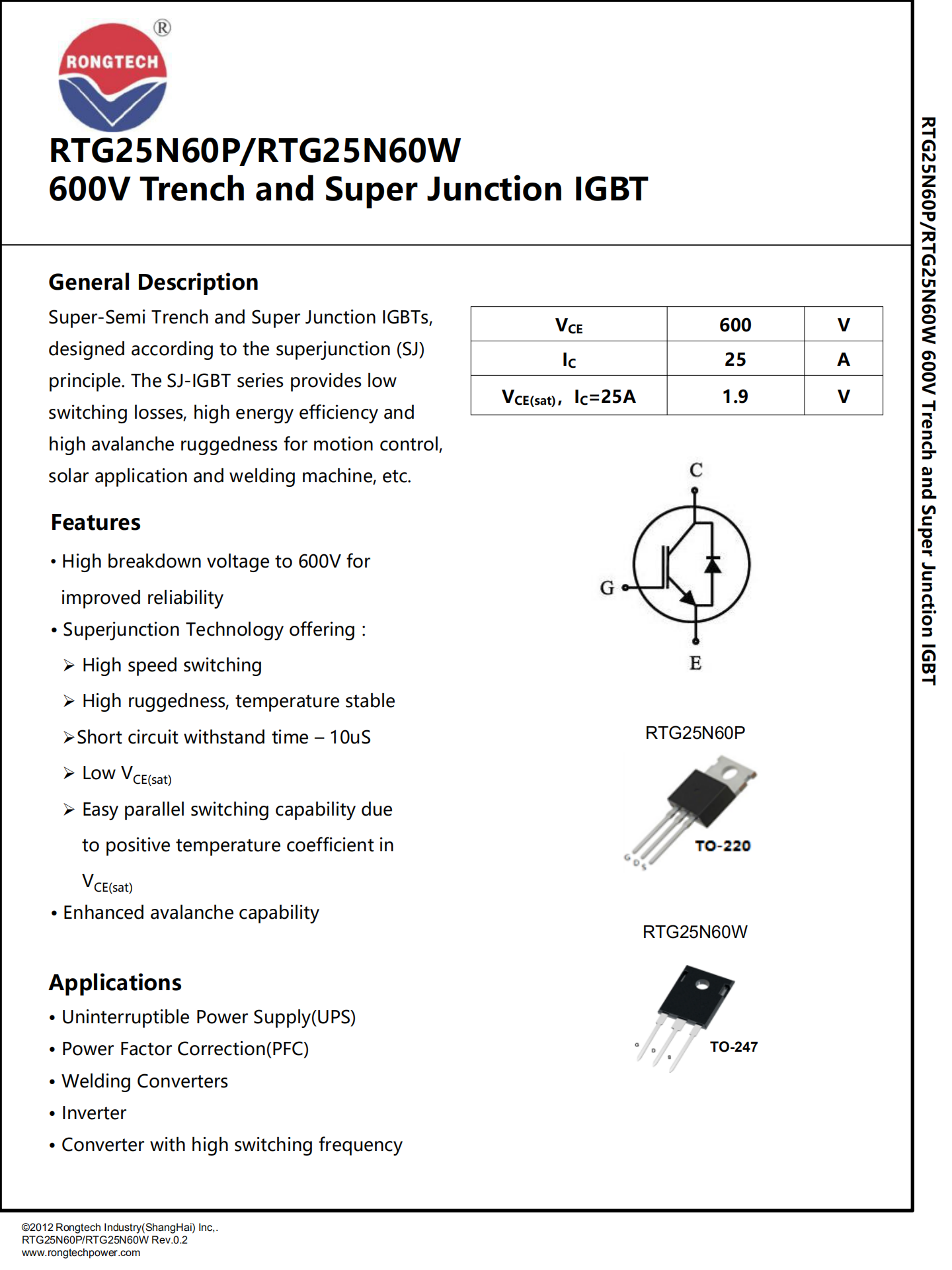 RTG25N60P_W-rongtechsemi