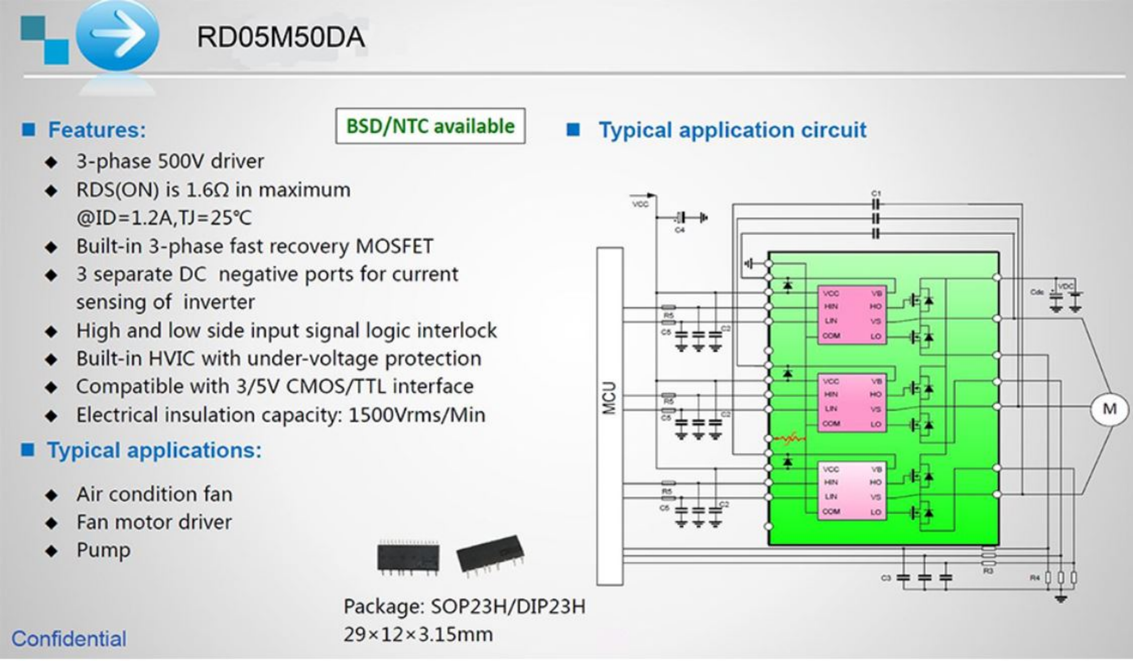 DIP23-series-IPM-rongtechsemi
