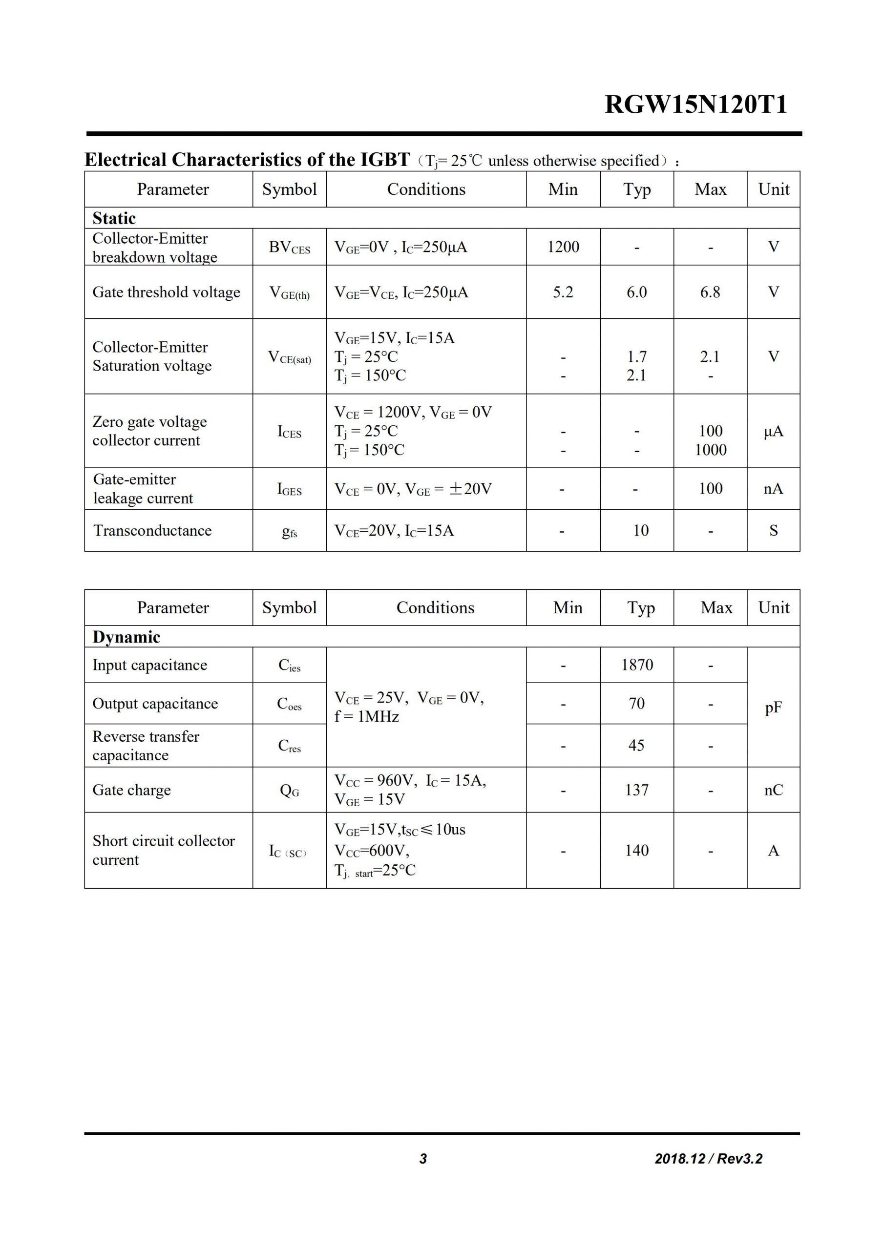 RGW40N120T1B-rongtechsemi
