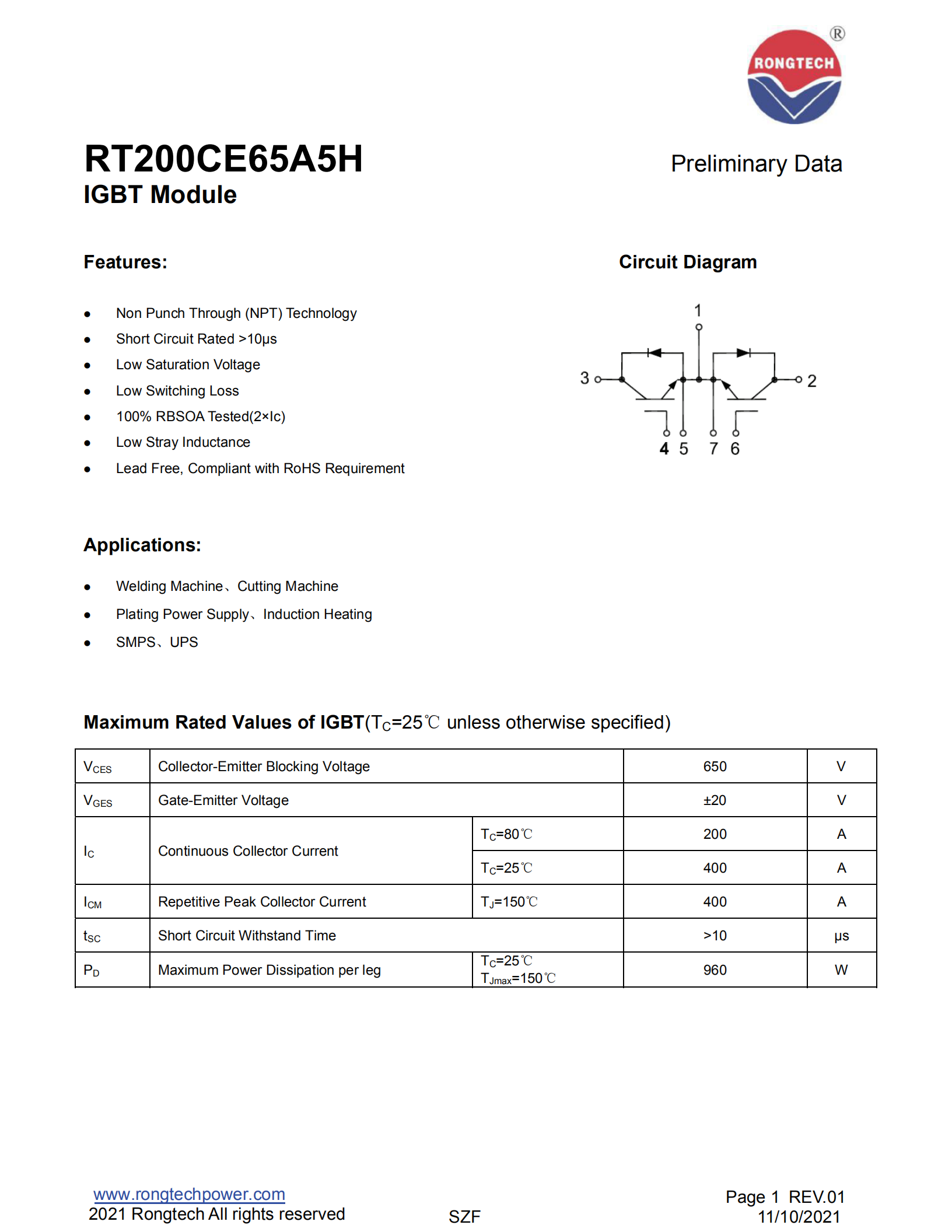 RT200CE65A5H-rongtechsemi