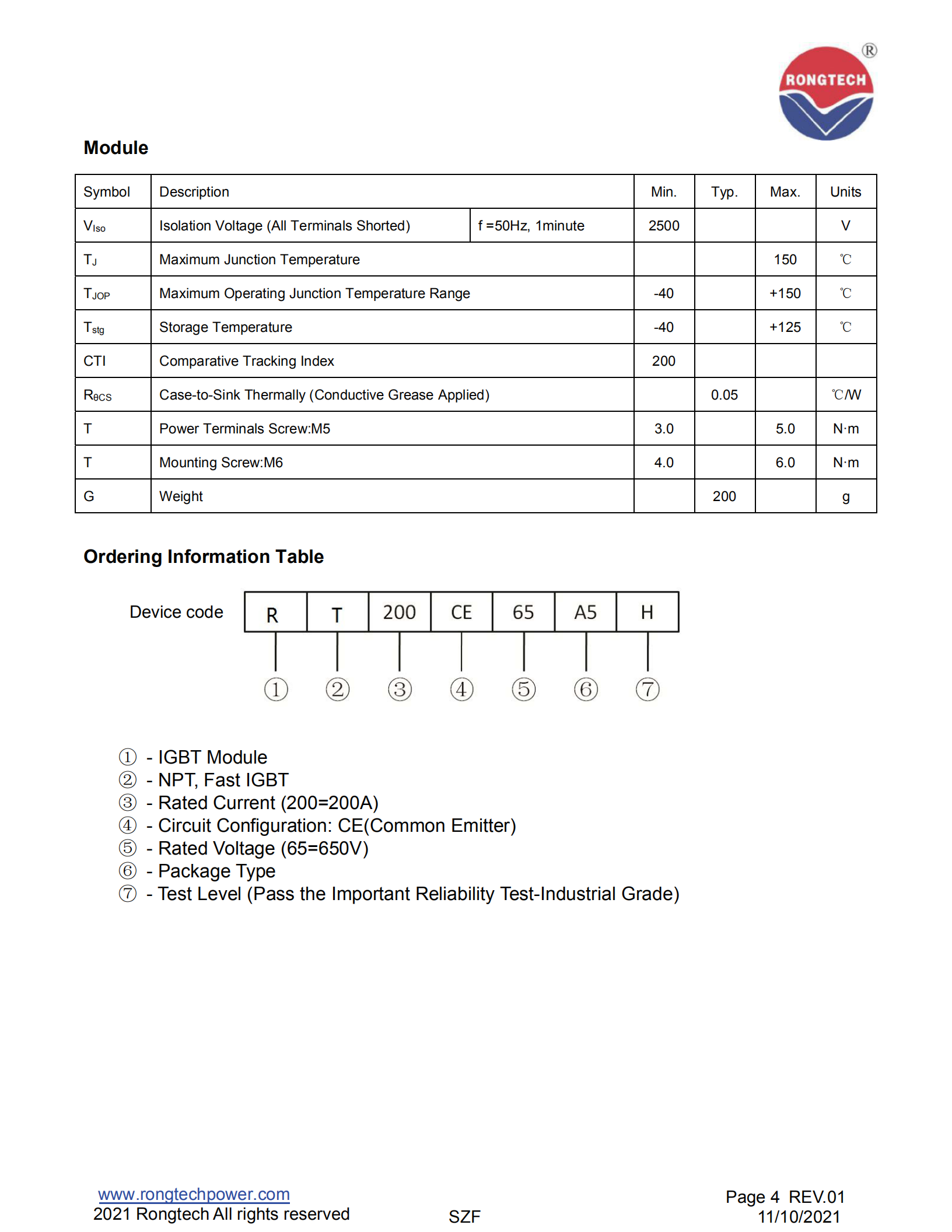 RT200CE65A5H-rongtechsemi