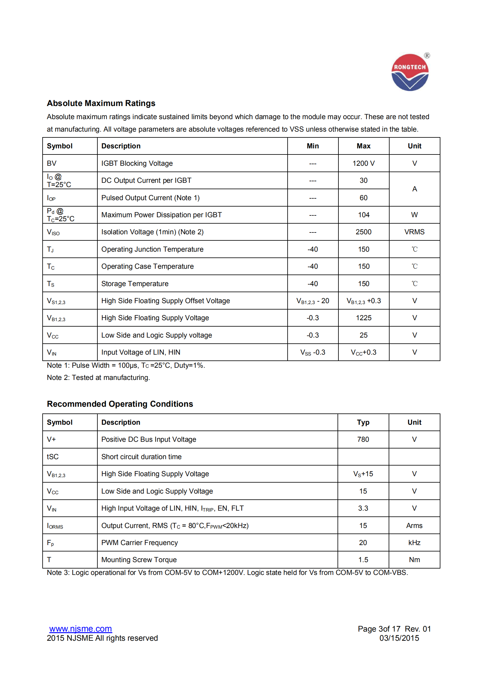 RT30IP120A7H-rongtechsemi