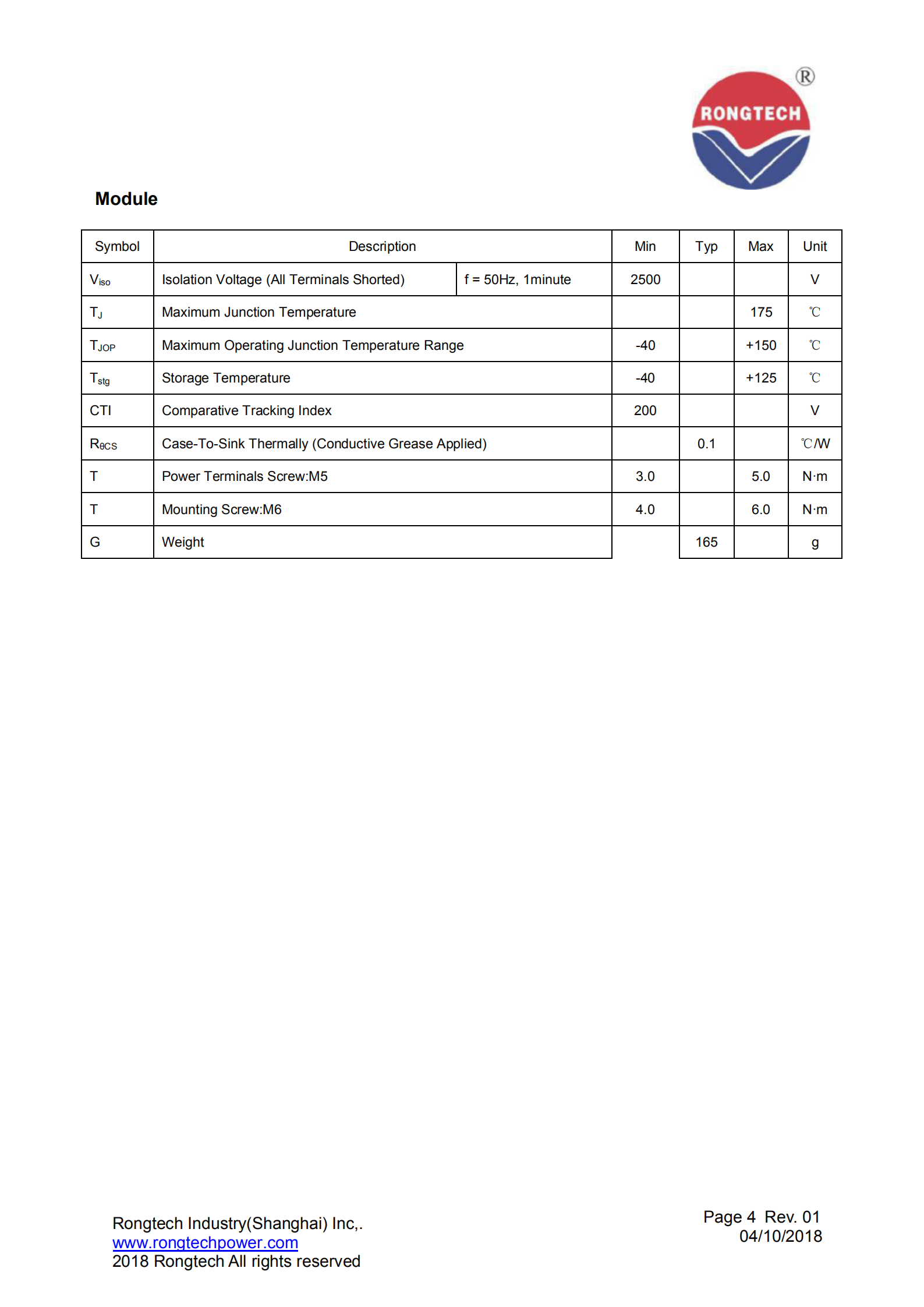 RT75HF120T1VH-M-rongtechsemi