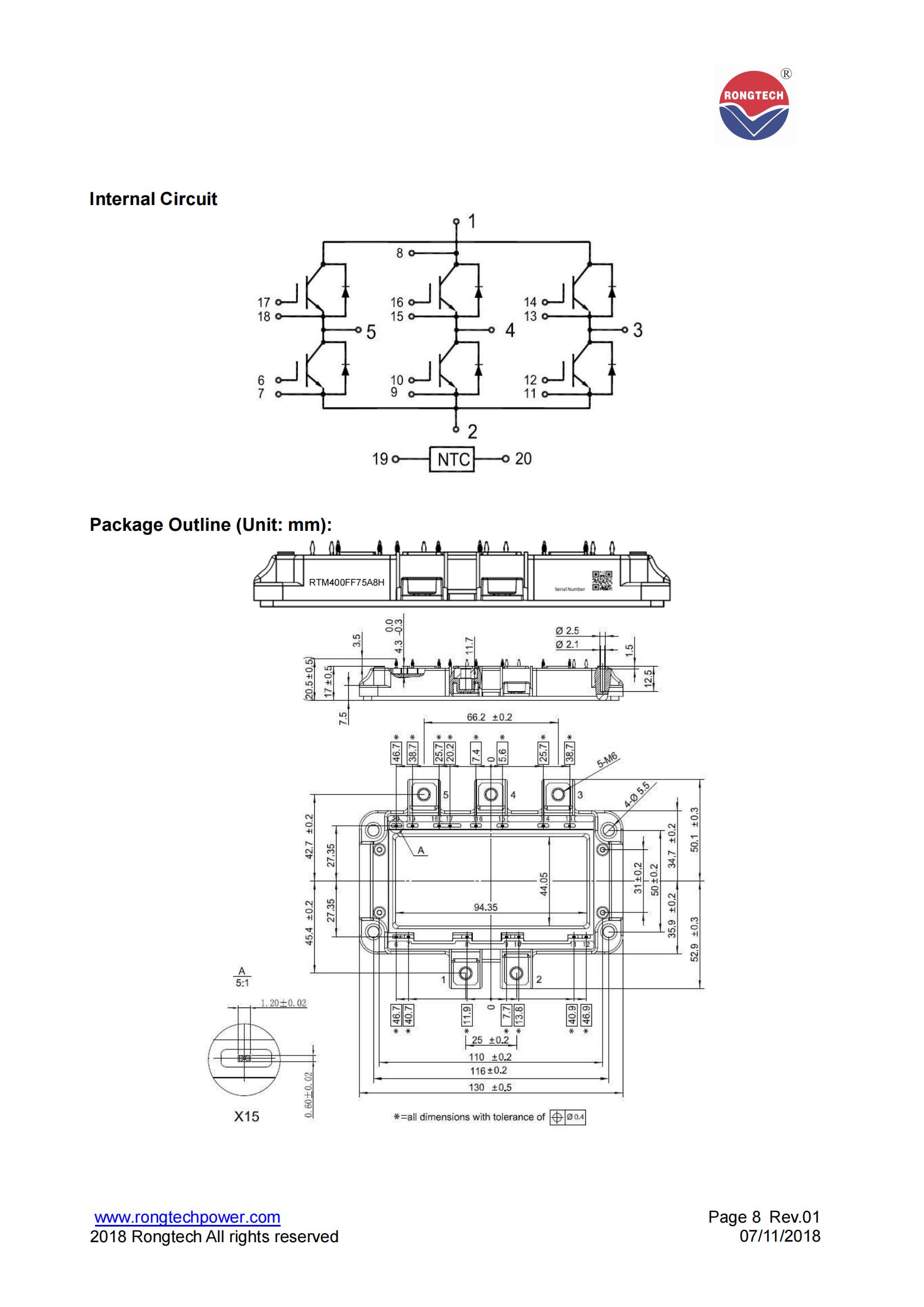 RTM400FF75A8H-rongtechsemi