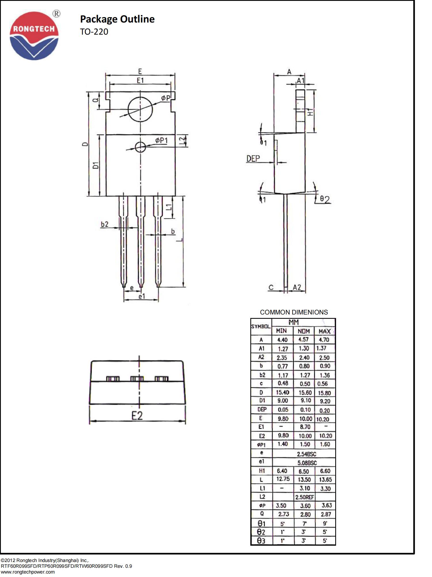 RTF_P_W60R099SFD-rongtechsemi