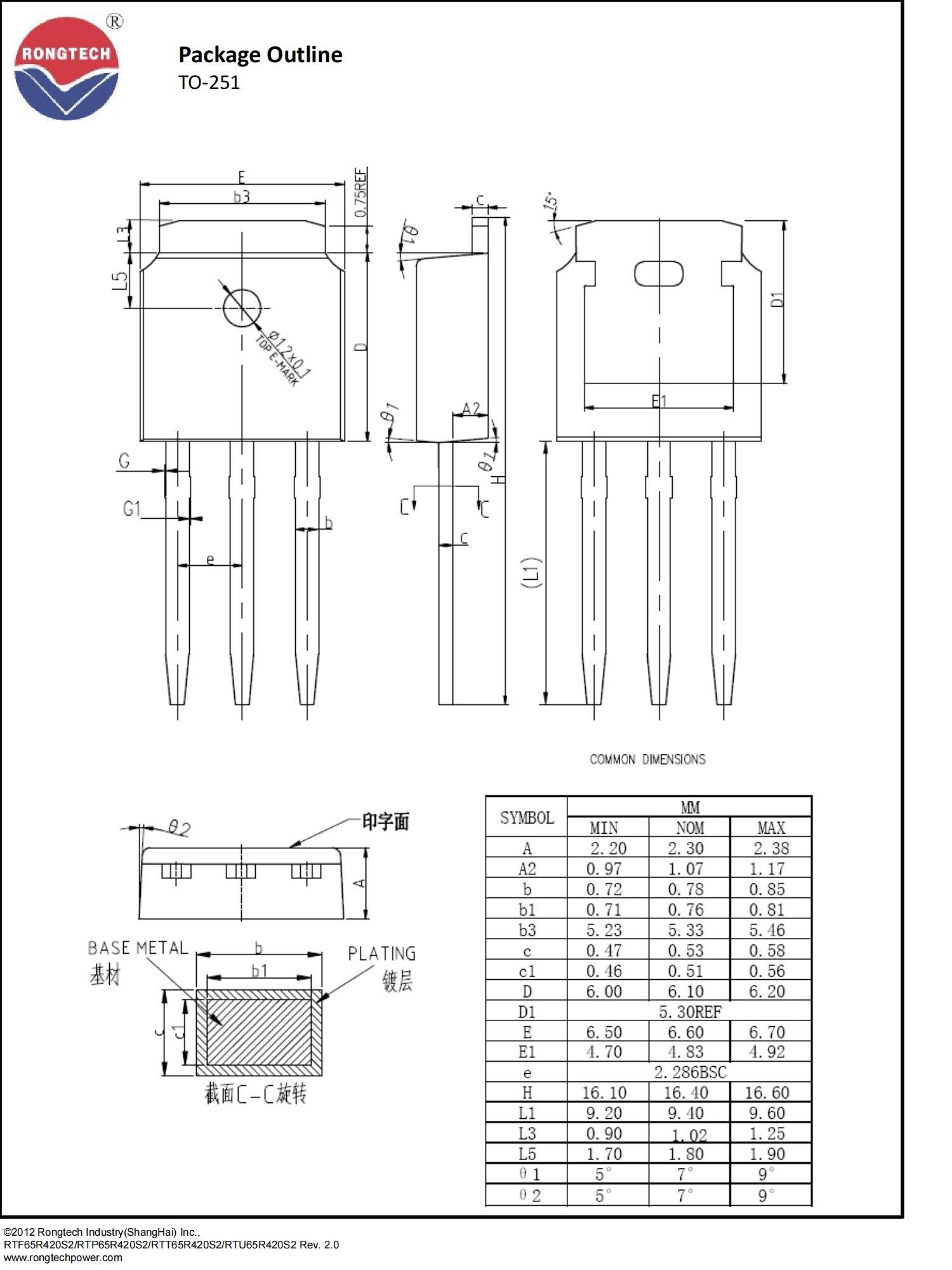 RTF_P_T_U65R420S2-rongtechsemi