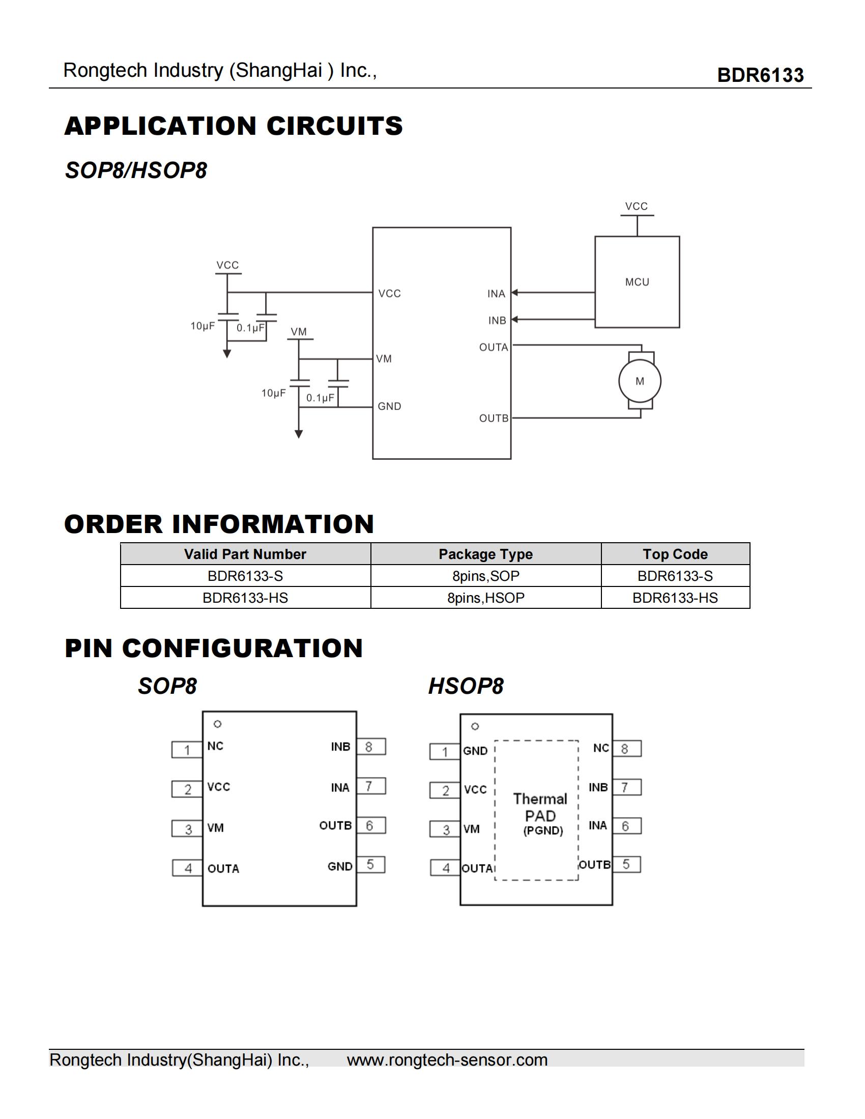 BDR6133-rongtechsemi