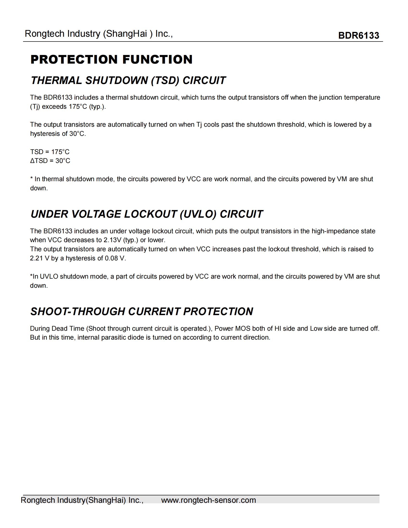 BDR6133-rongtechsemi