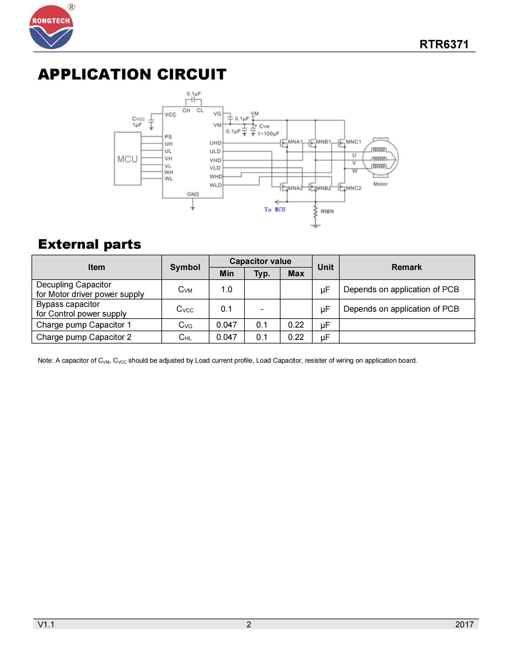 BDR6371-rongtechsemi