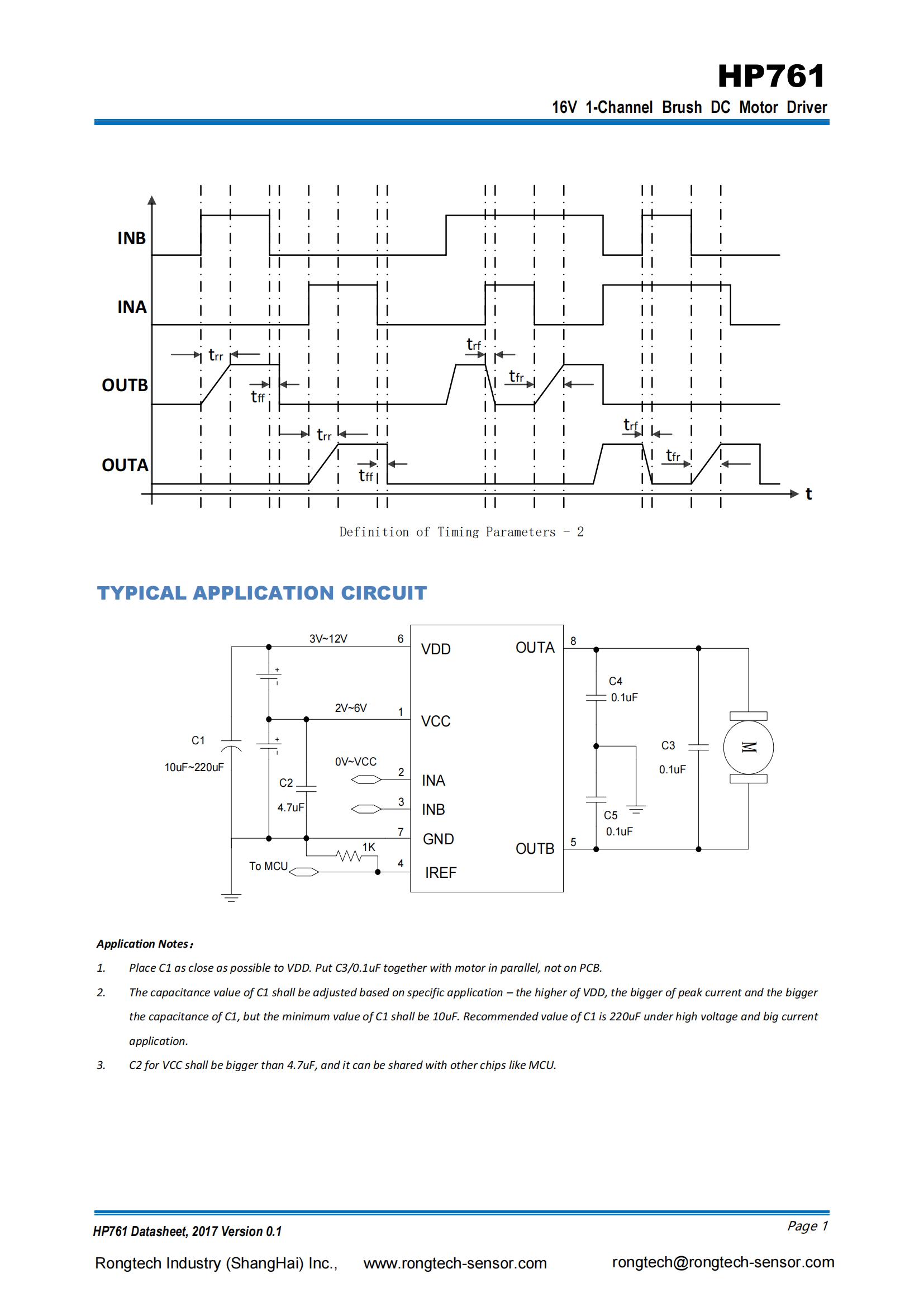 HP761-rongtechsemi