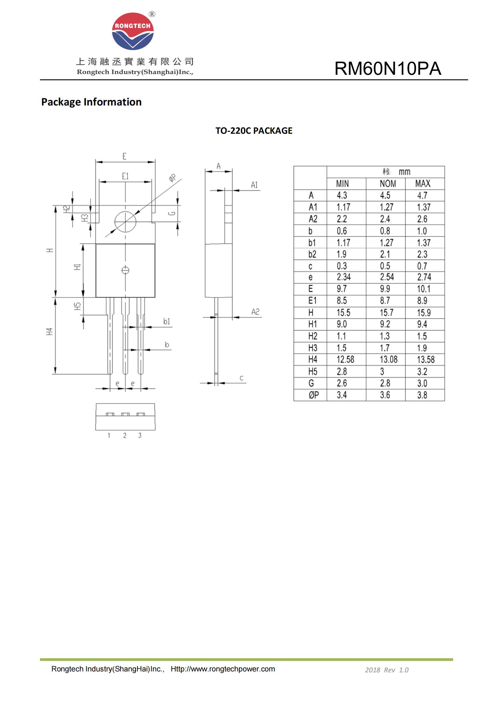 RM60N10PA-rongtechsemi