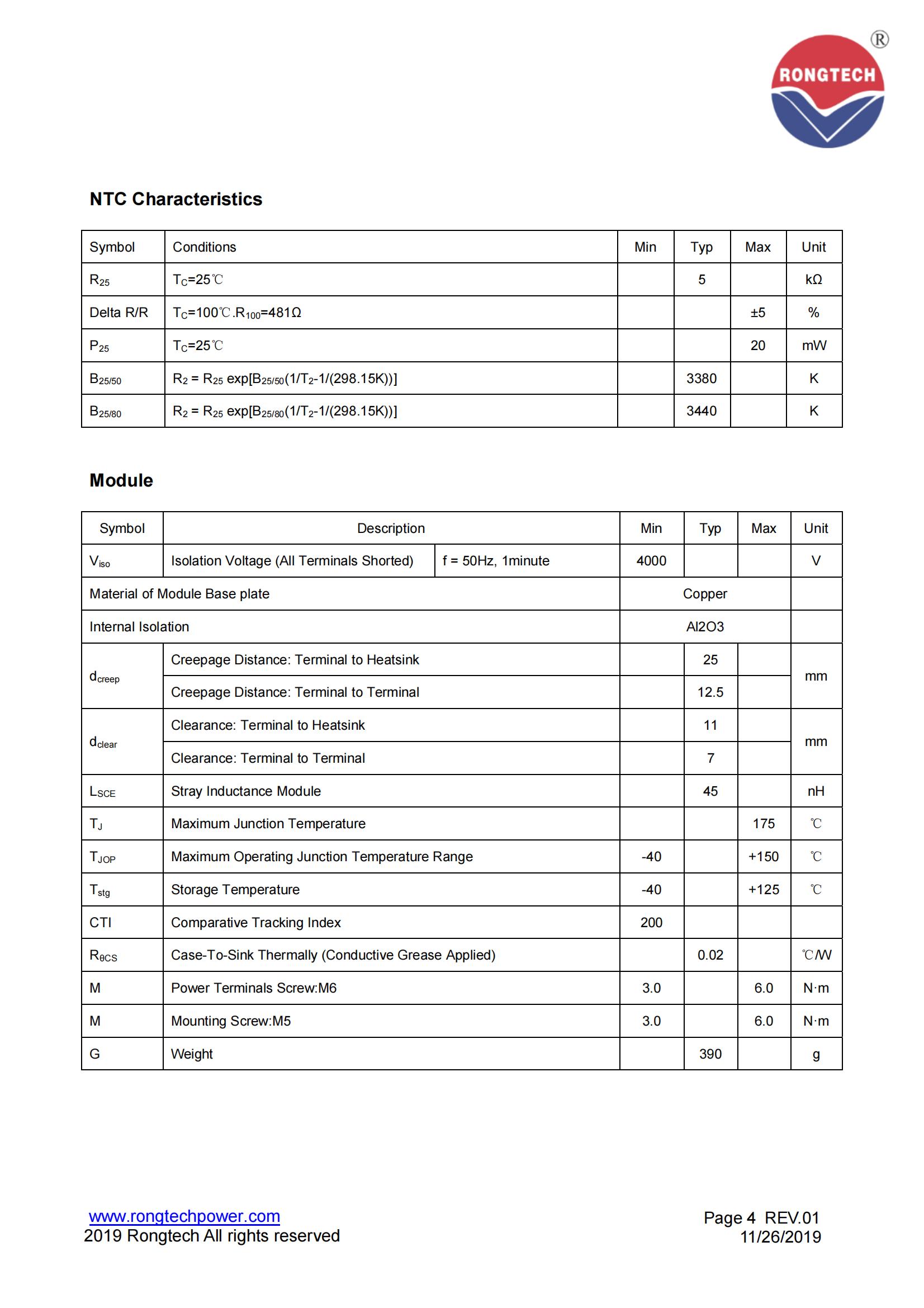 RSC150TL65A8H-S09-rongtechsemi