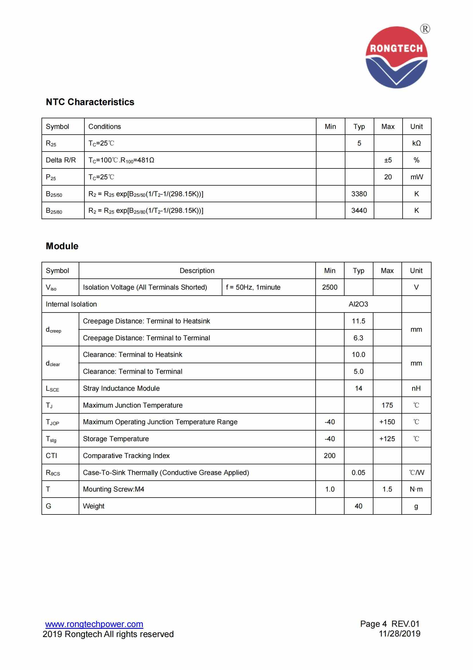 RSC150TL65B9H-S09-rongtechsemi