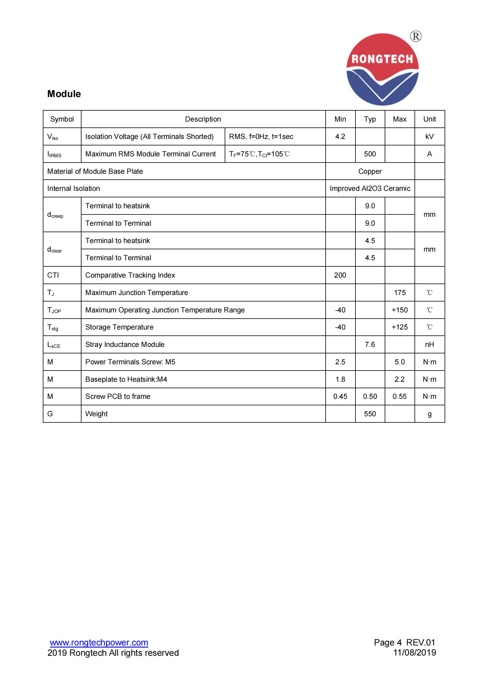 RSC200FF120C8NS-S17-rongtechsemi