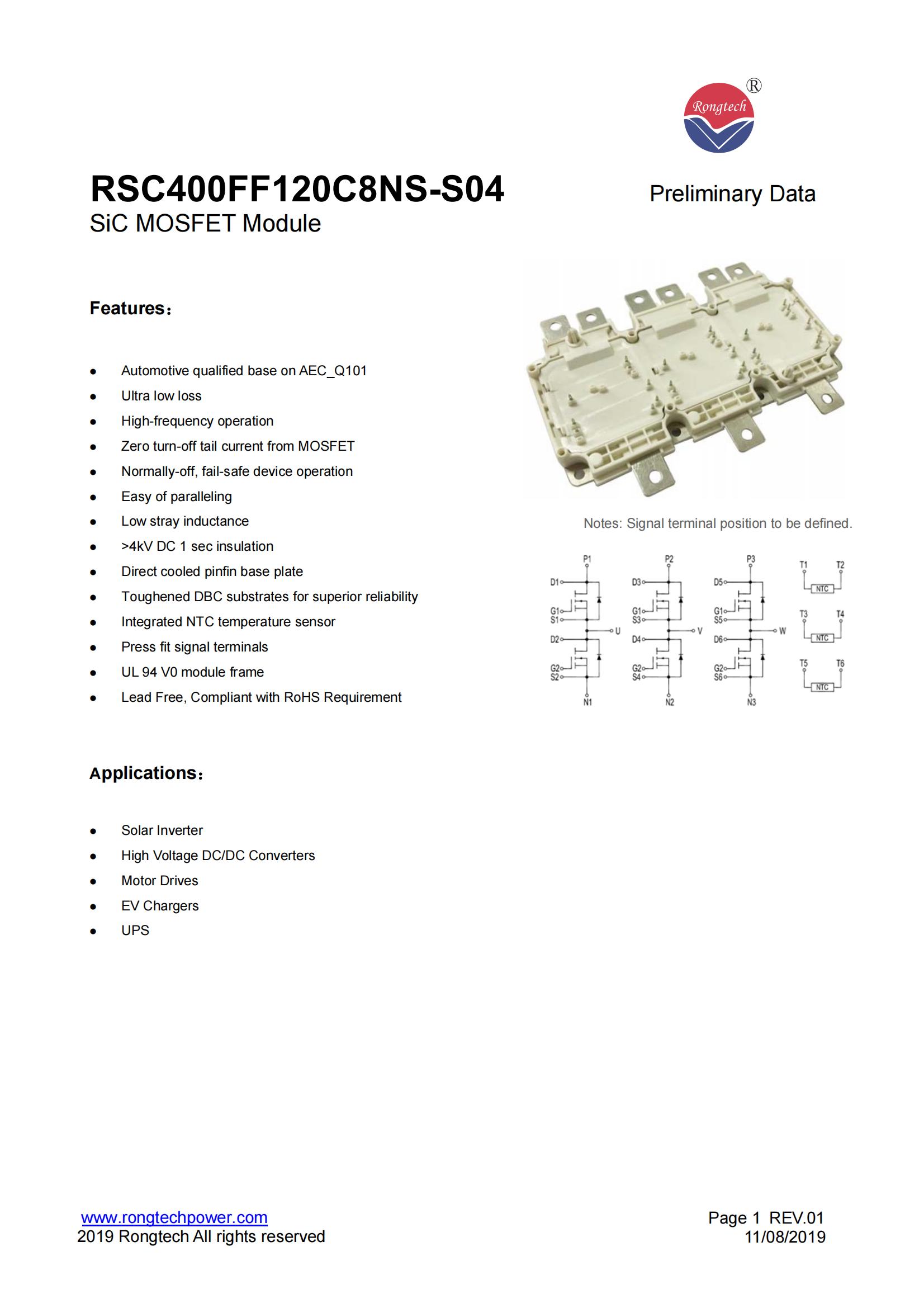 RSC400FF120C8NS-S04-rongtechsemi