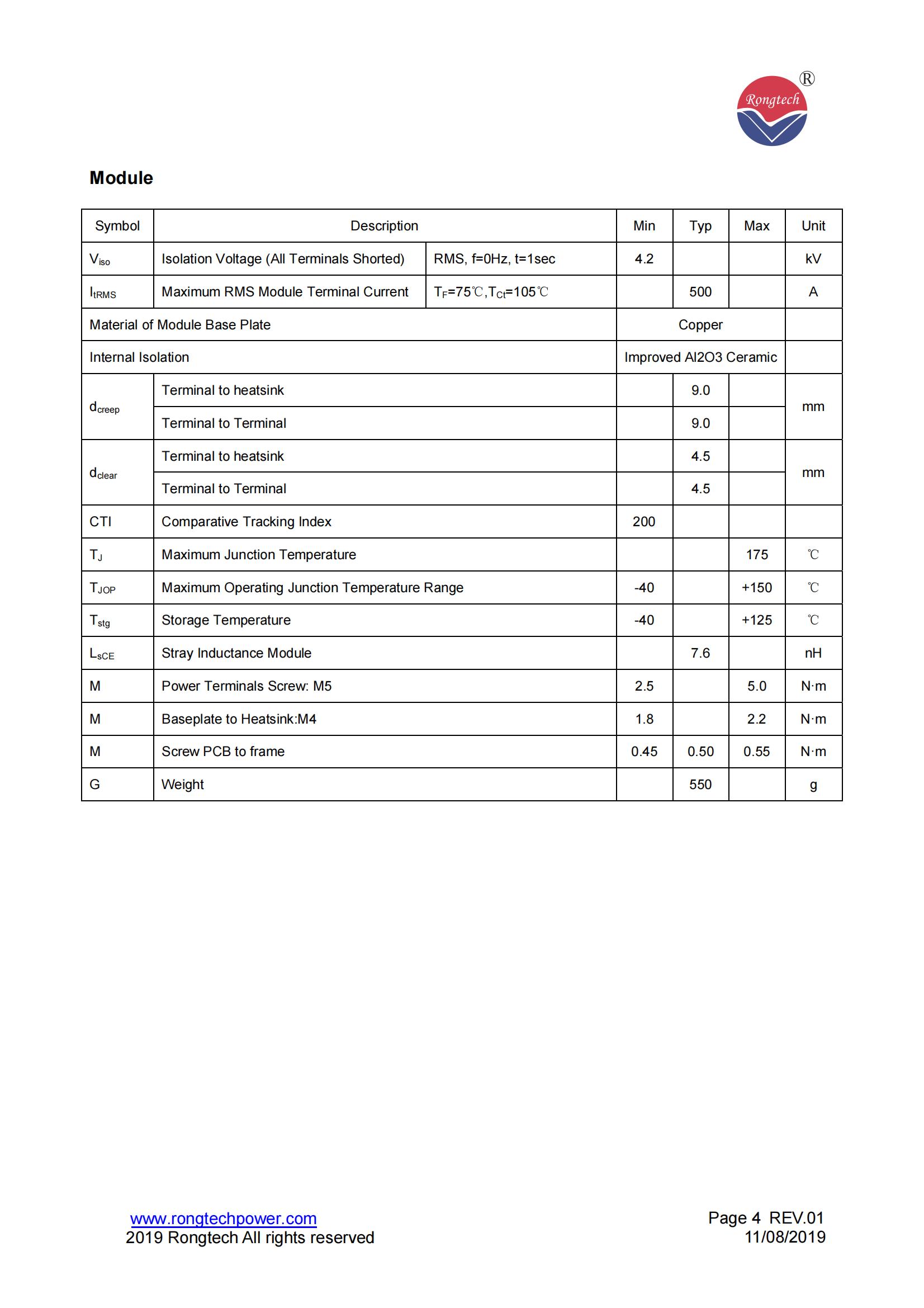 RSC400FF120C8NS-S04-rongtechsemi