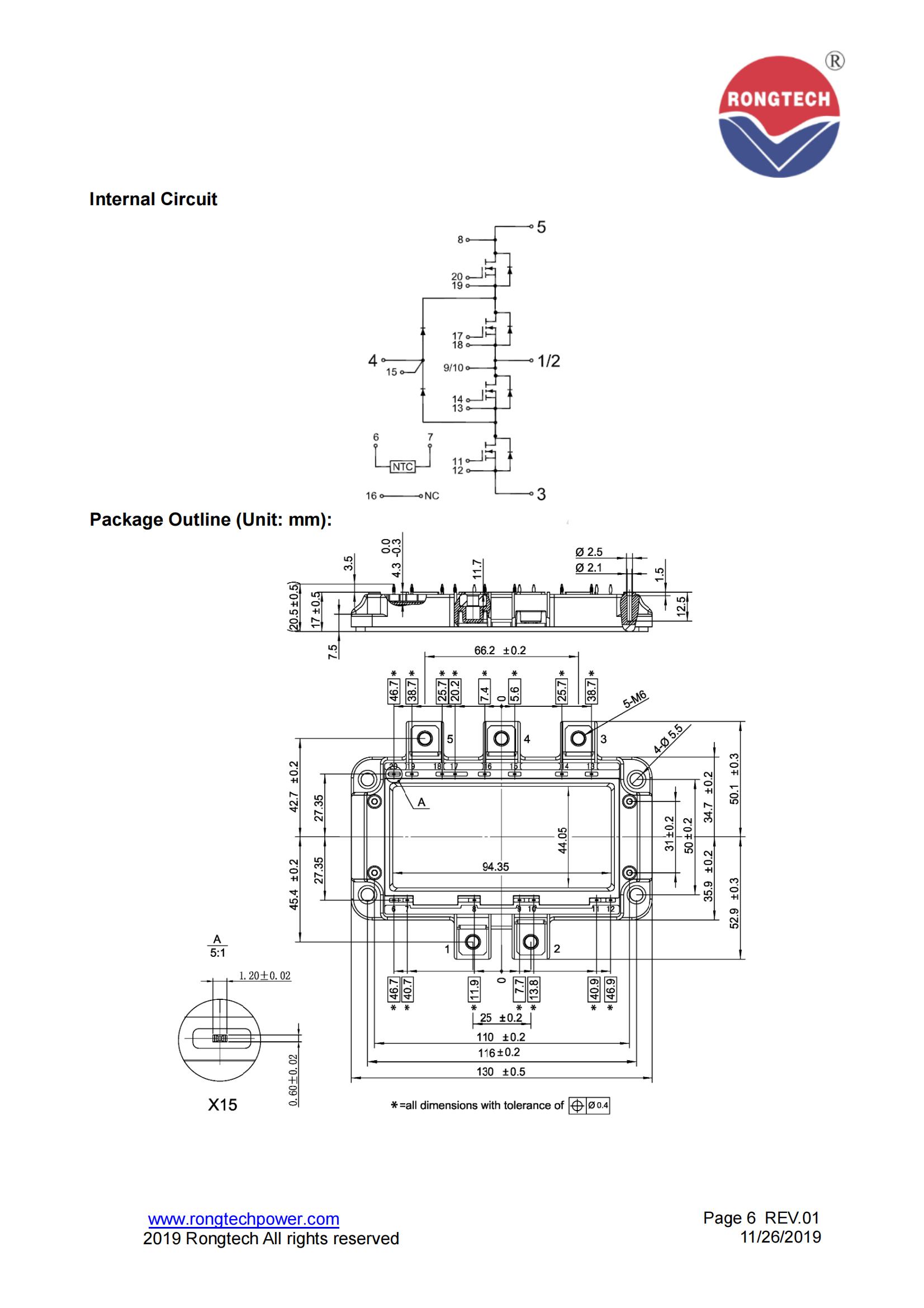 RSC400TL65A8H-S09-rongtechsemi