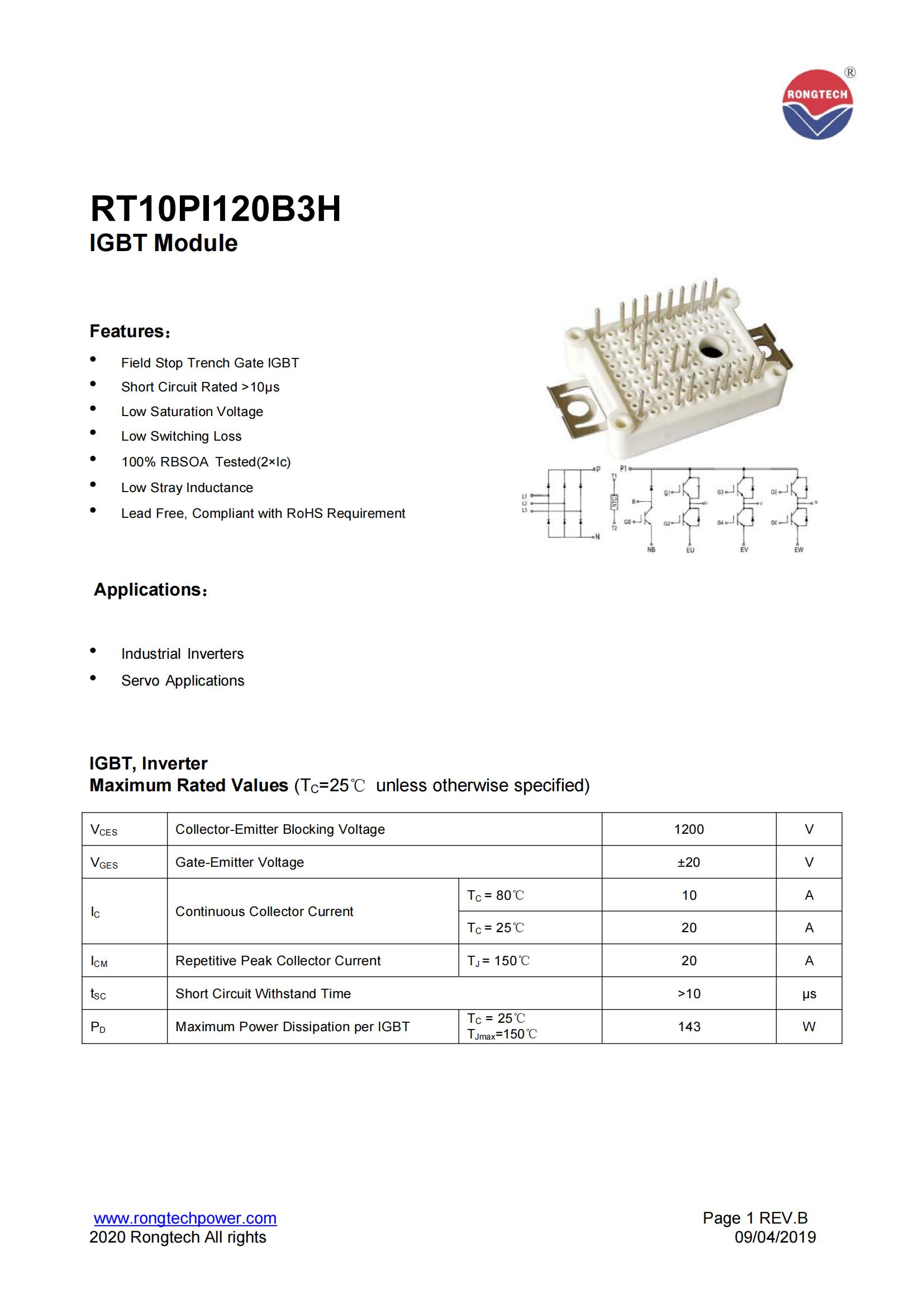 RT10PI120B3H-rongtechsemi