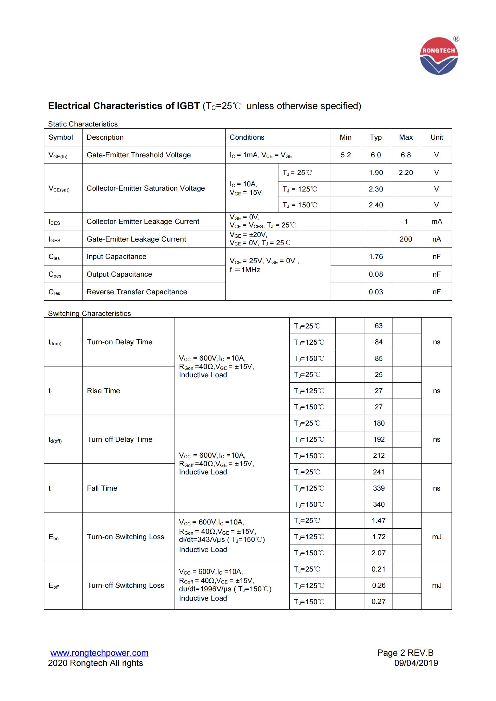 RT10PI120B3H-rongtechsemi