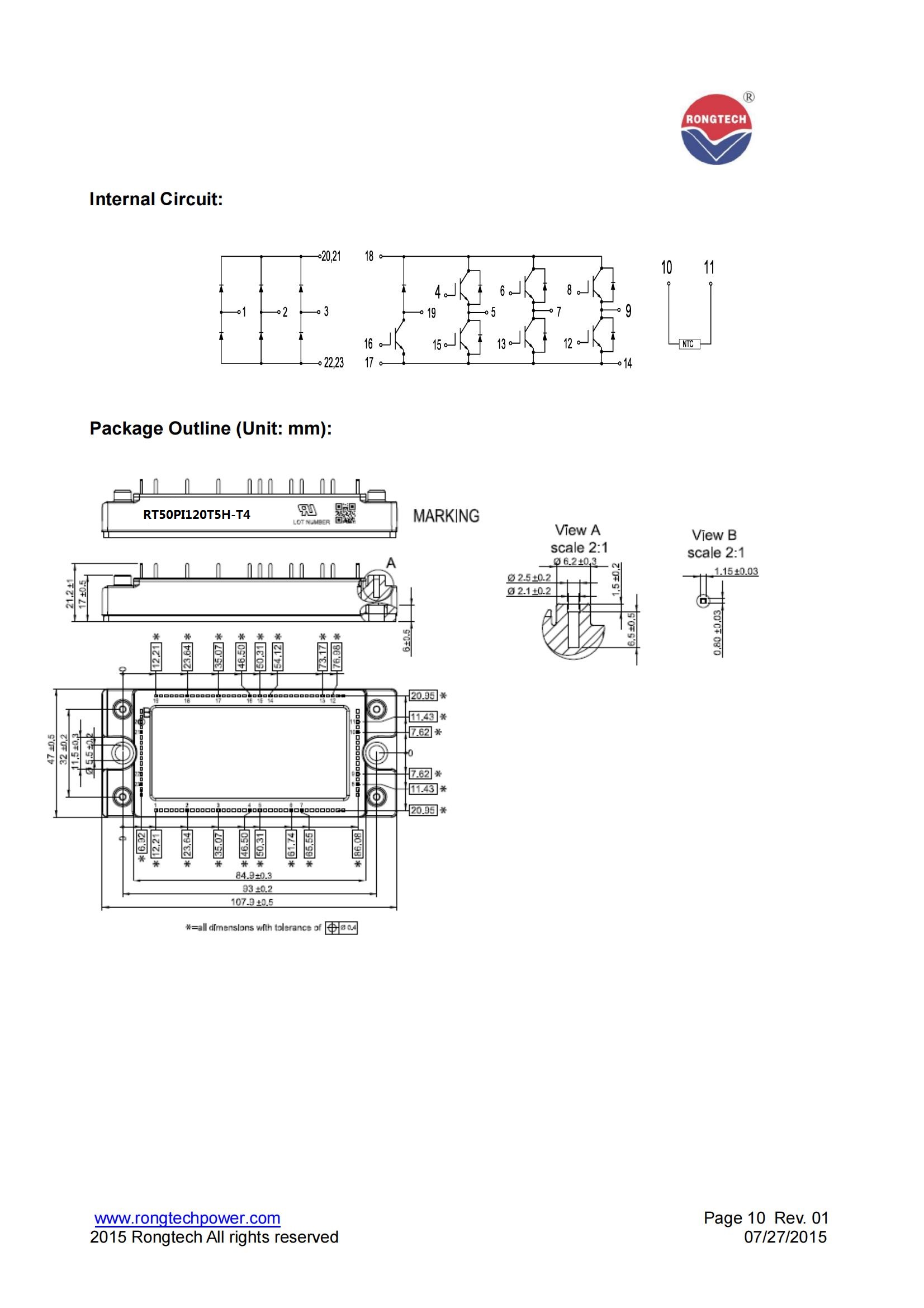 RT50PI120T5H-T4-rongtechsemi