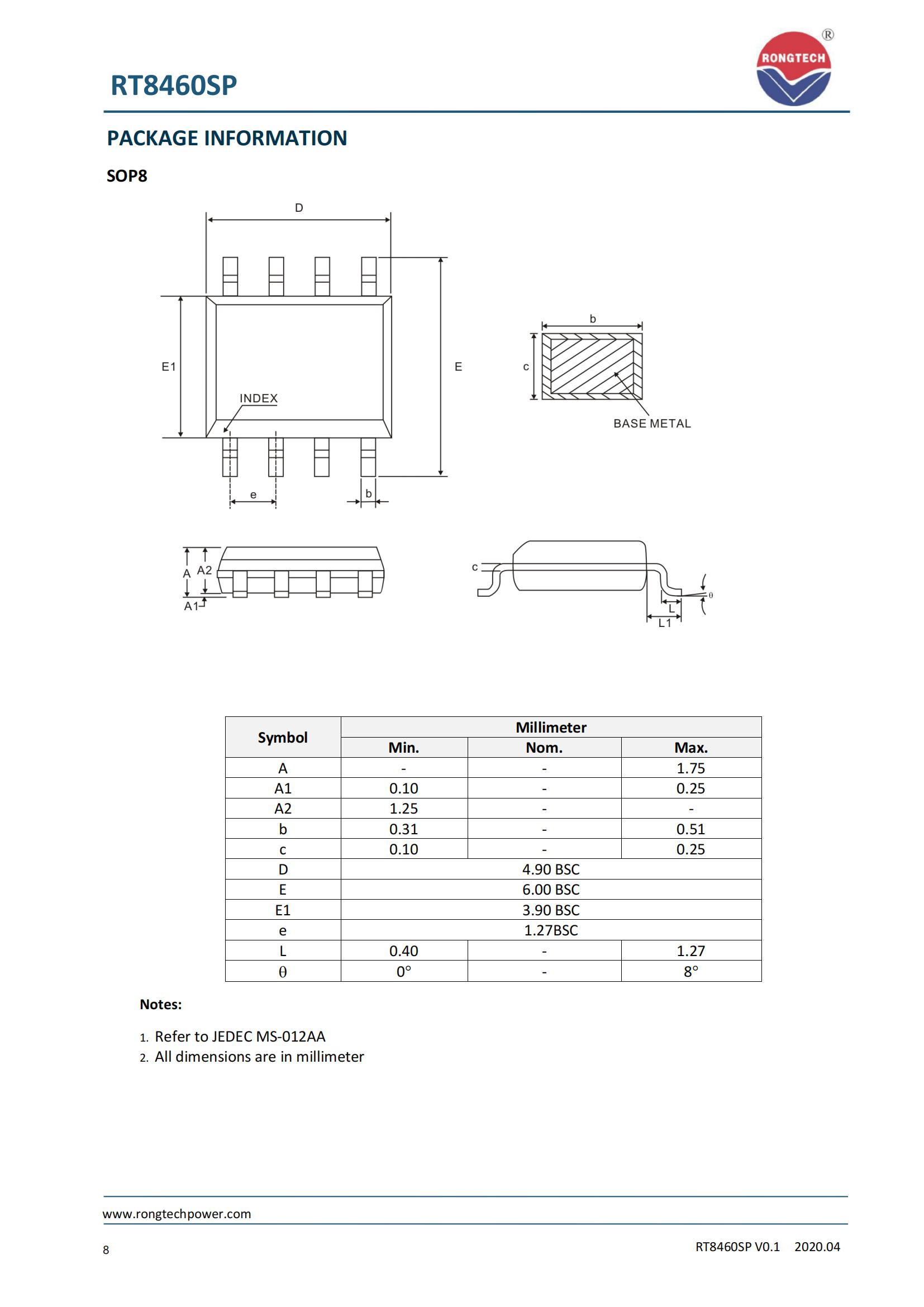 RT8460SP-rongtechsemi