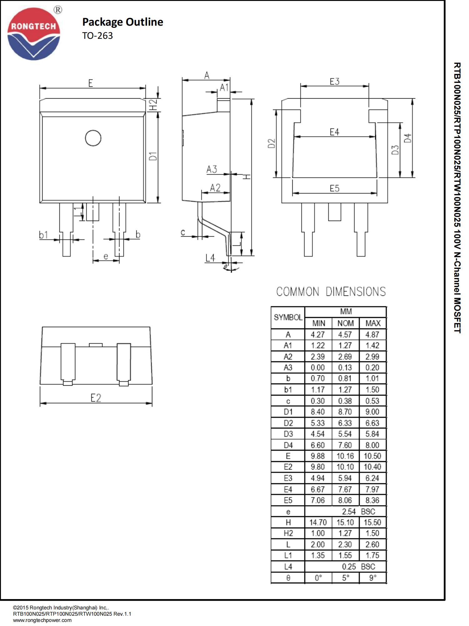 RTB_P_W100N025-rongtechsemi