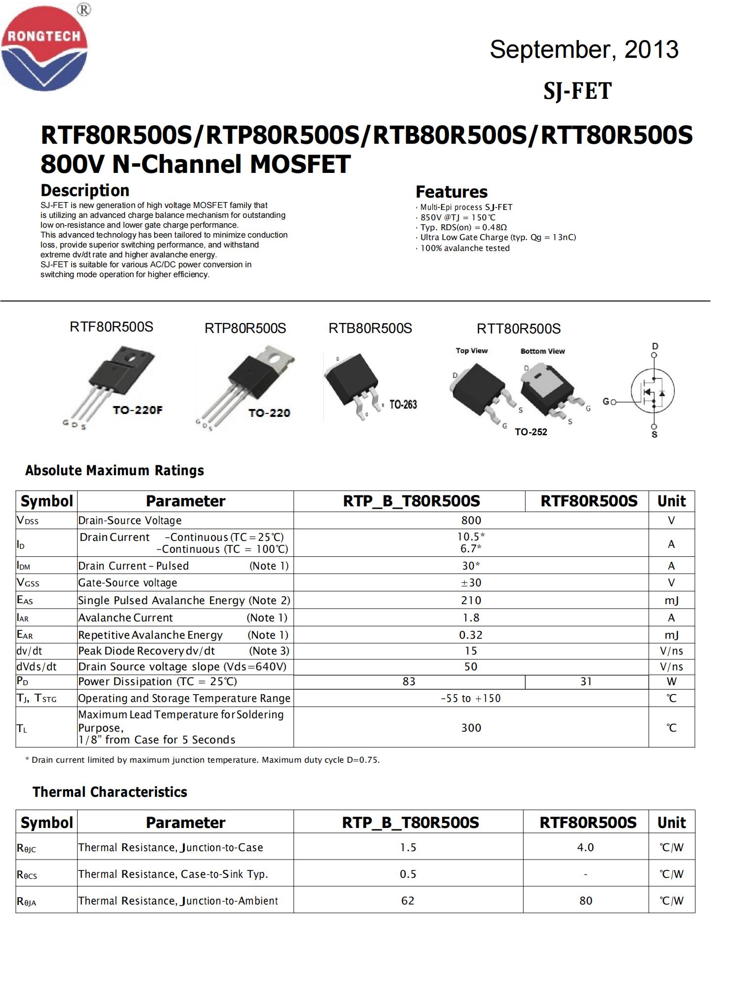 RTF80R500S-rongtechsemi