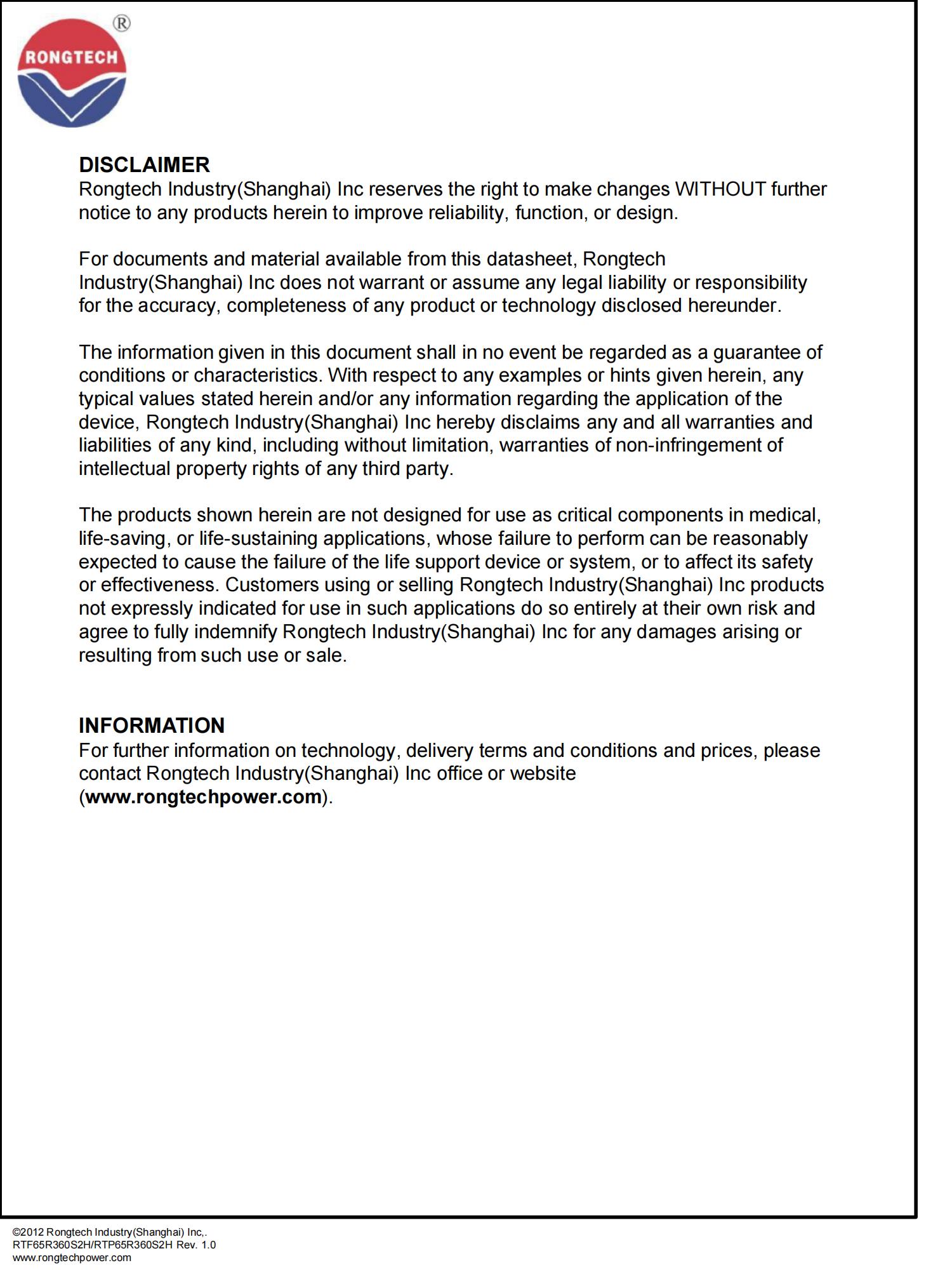 RTF_P65R360S2H-rongtechsemi