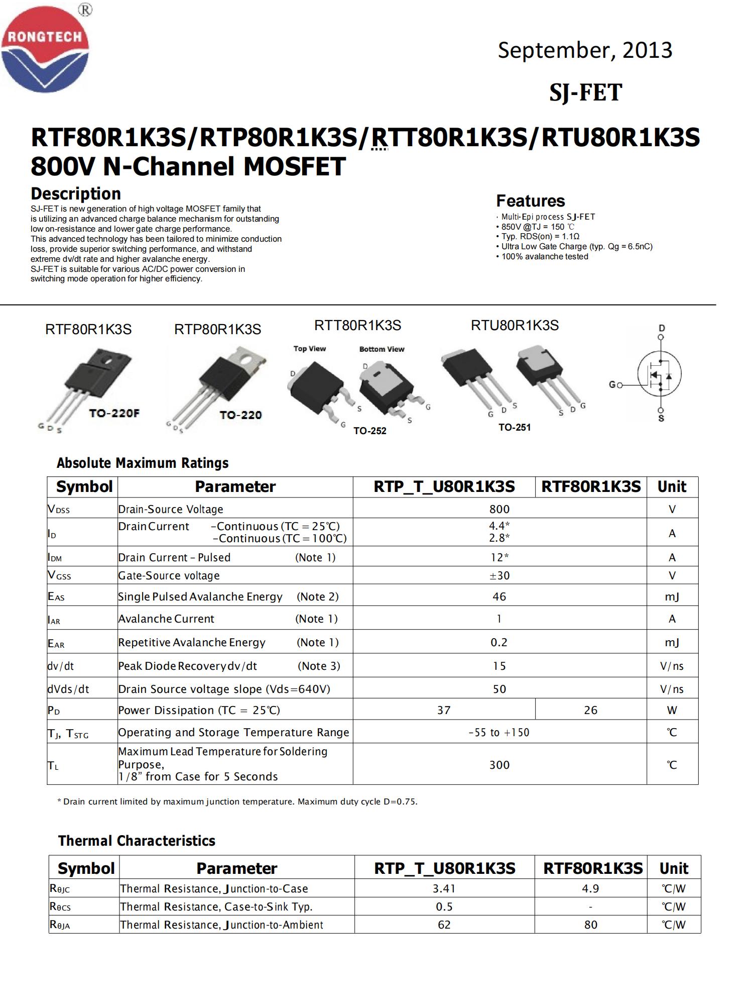 RTF_P_T_U80R1K3S-rongtechsemi