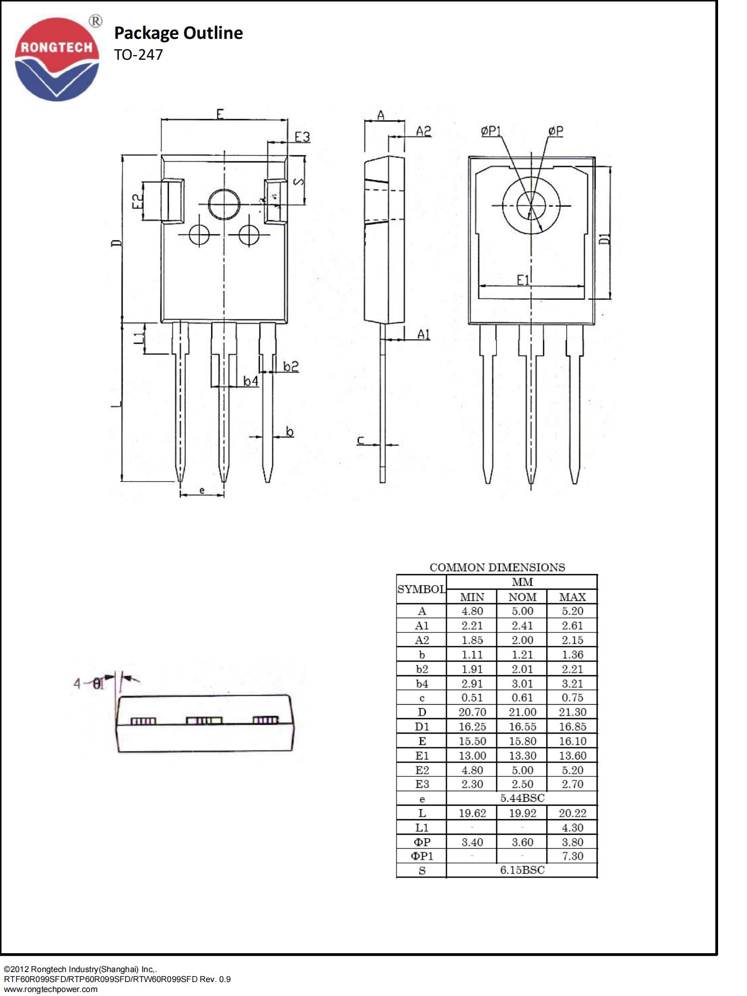 RTF_P_W60R099SFD-rongtechsemi
