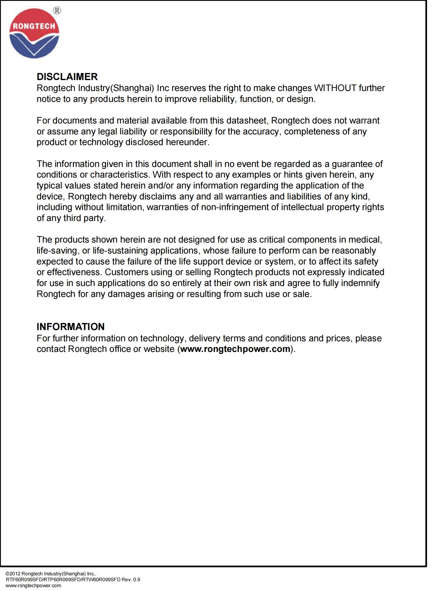 RTF_P_W60R099SFD-rongtechsemi