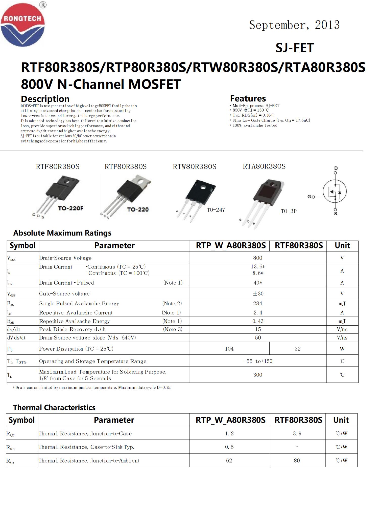RTF_P_W_A80R380S-rongtechsemi
