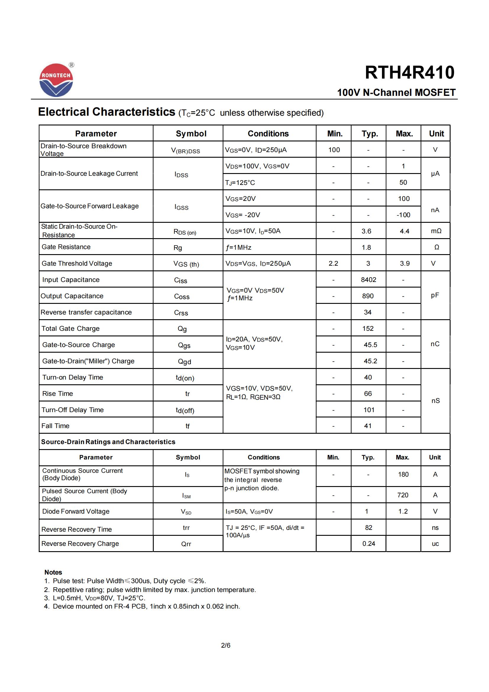 RTH4R410-rongtechsemi