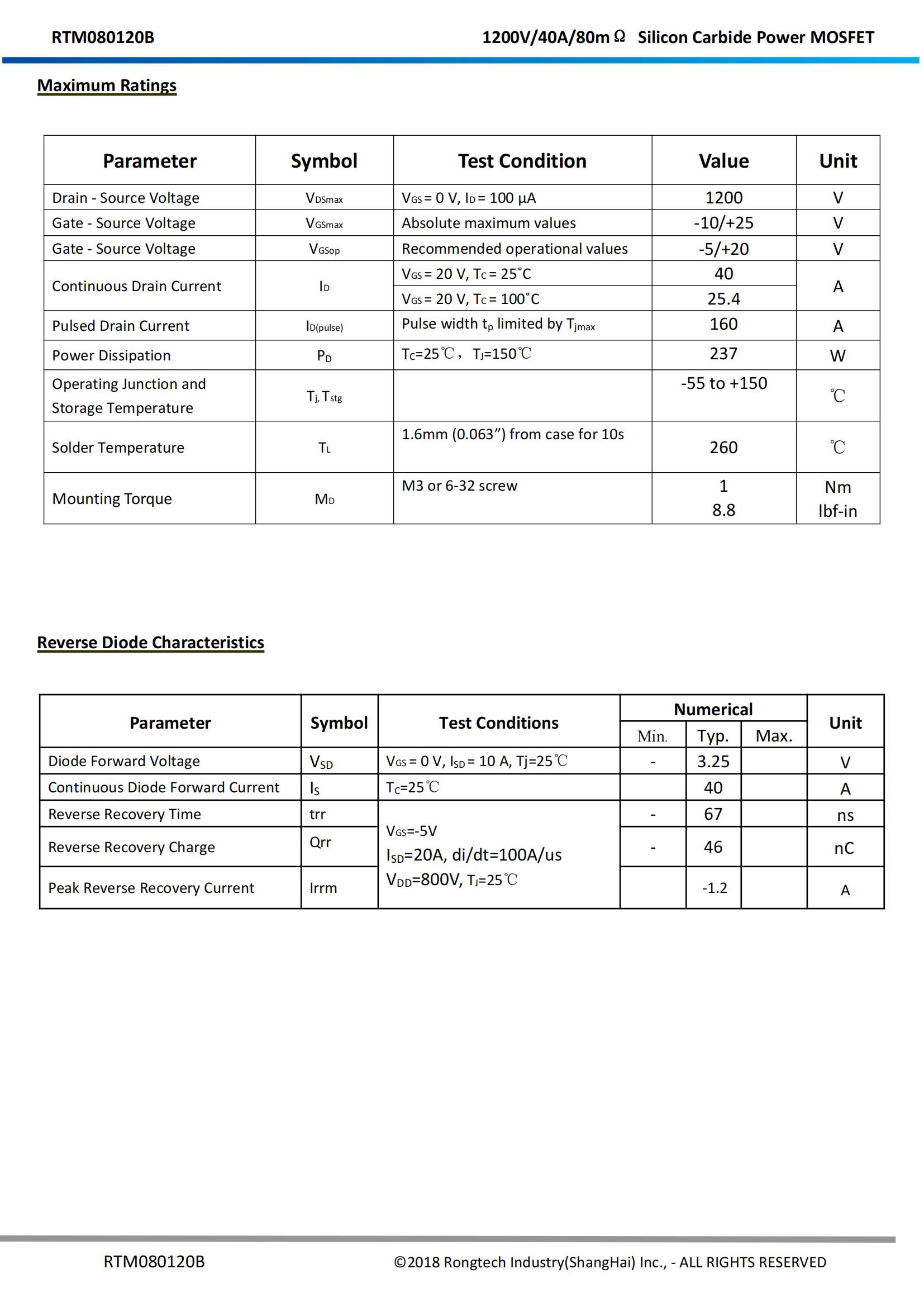 RTM080120B-rongtechsemi