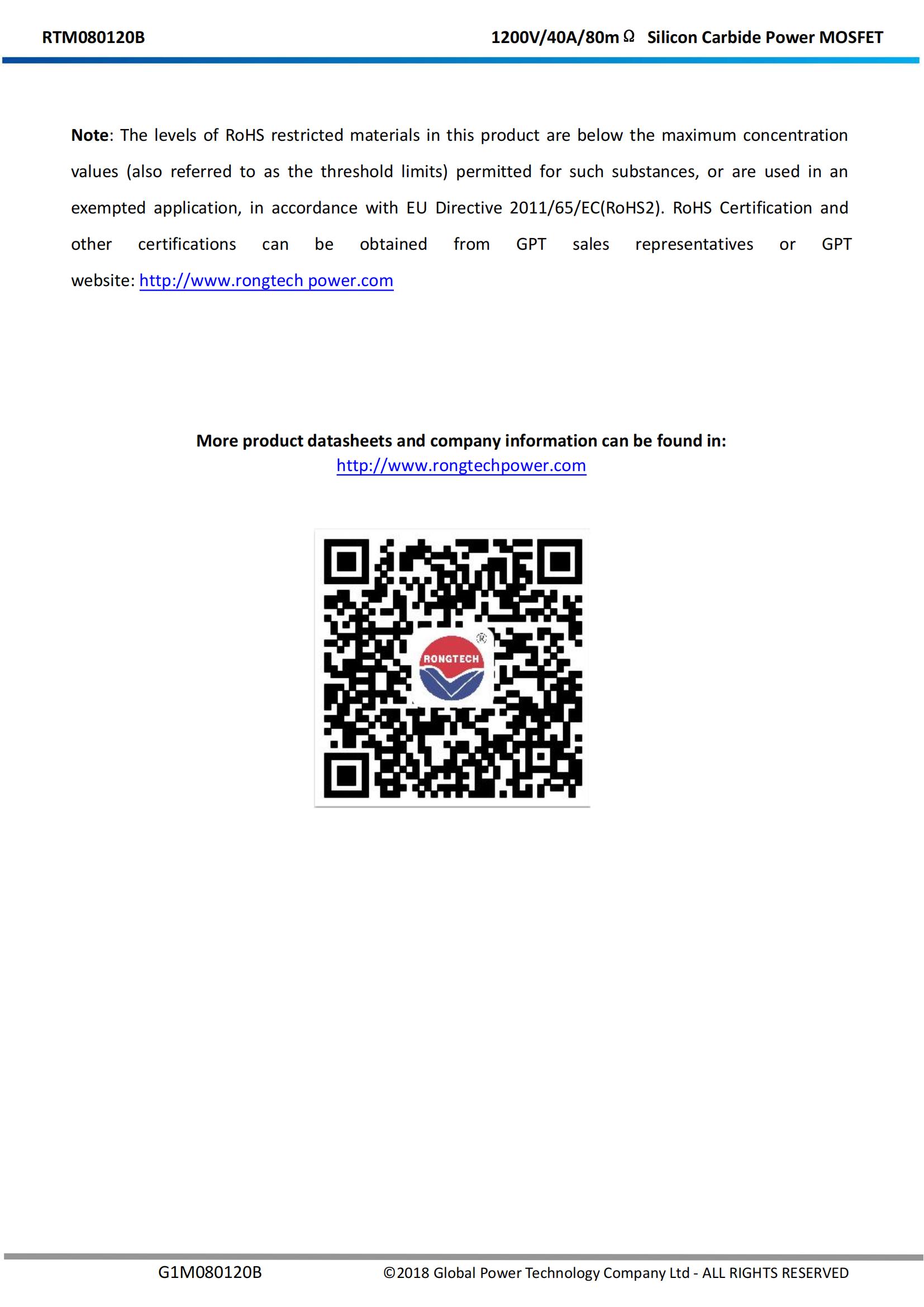 RTM080120B-rongtechsemi