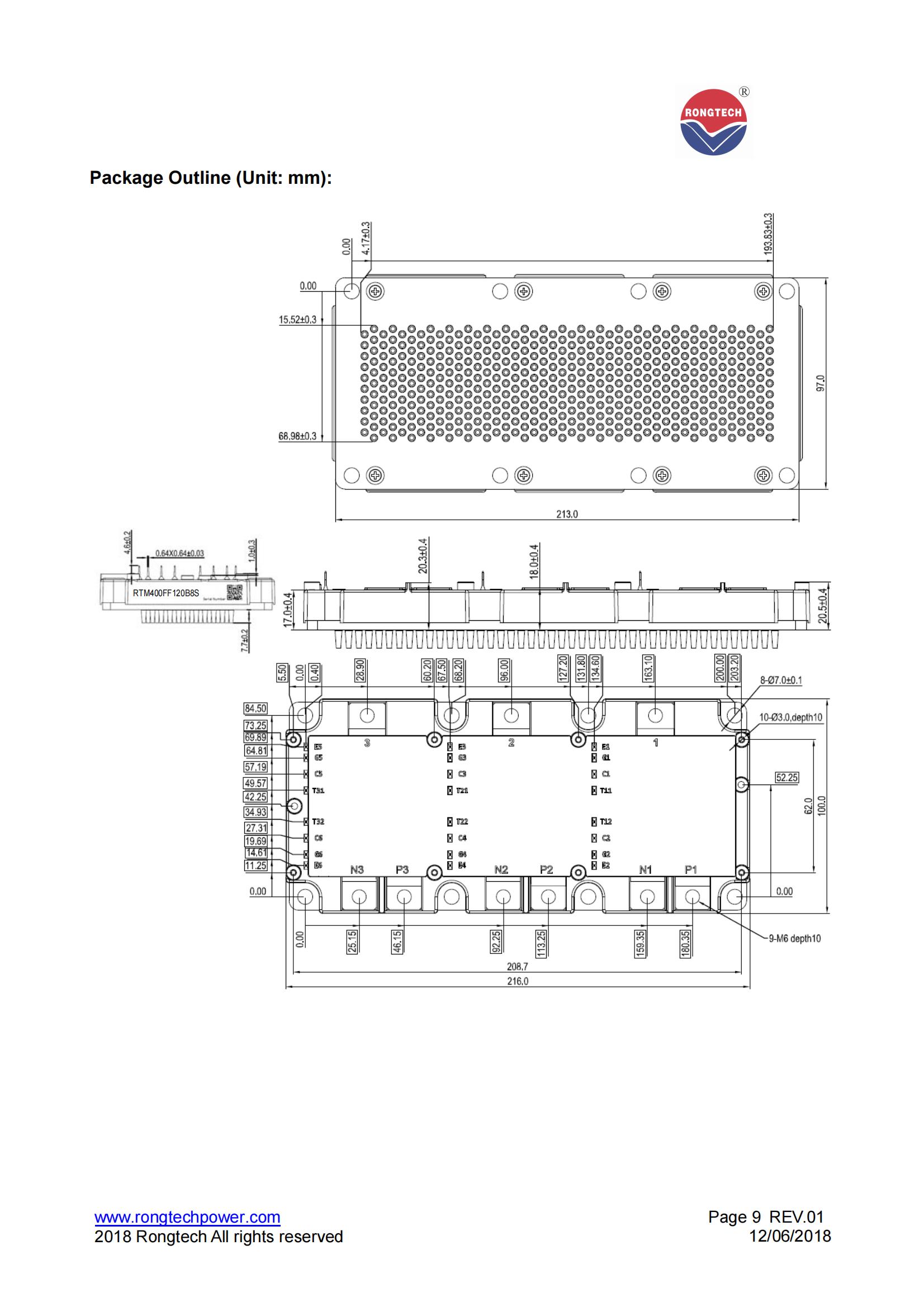 RTM400FF120B8S-rongtechsemi