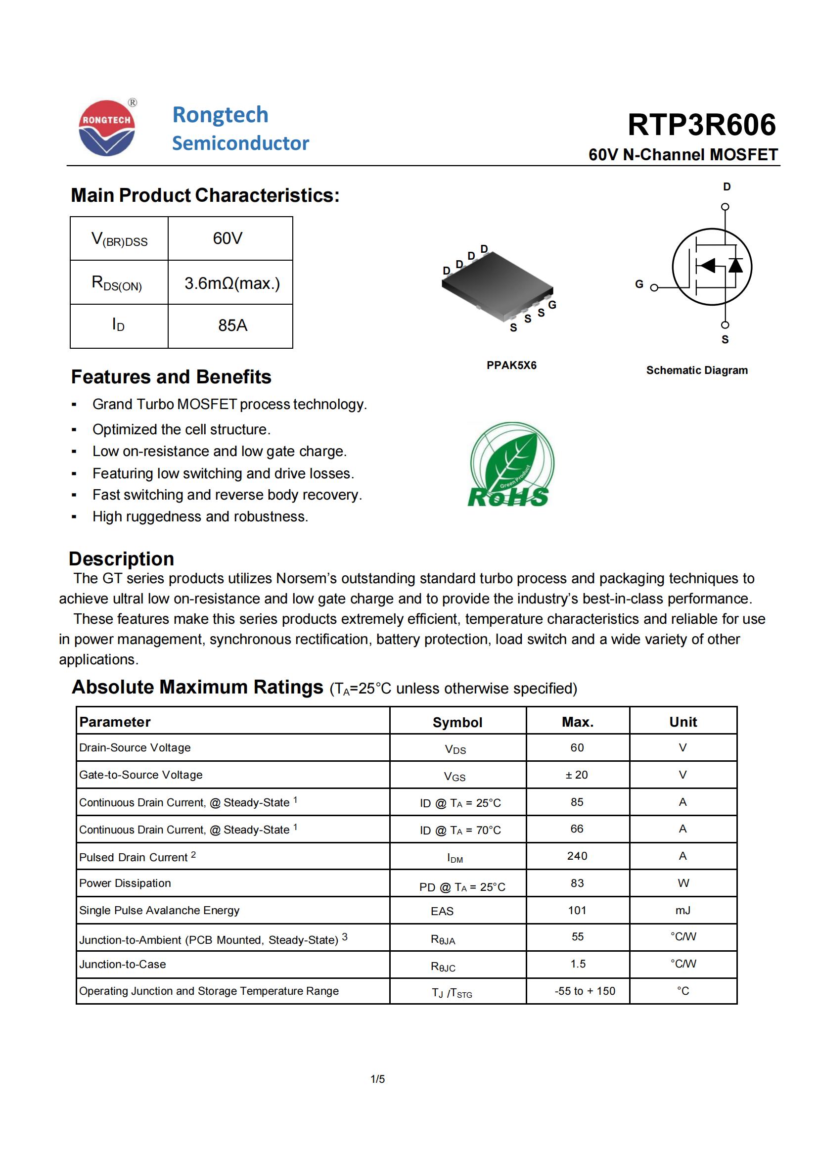 RTP3R606-rongtechsemi