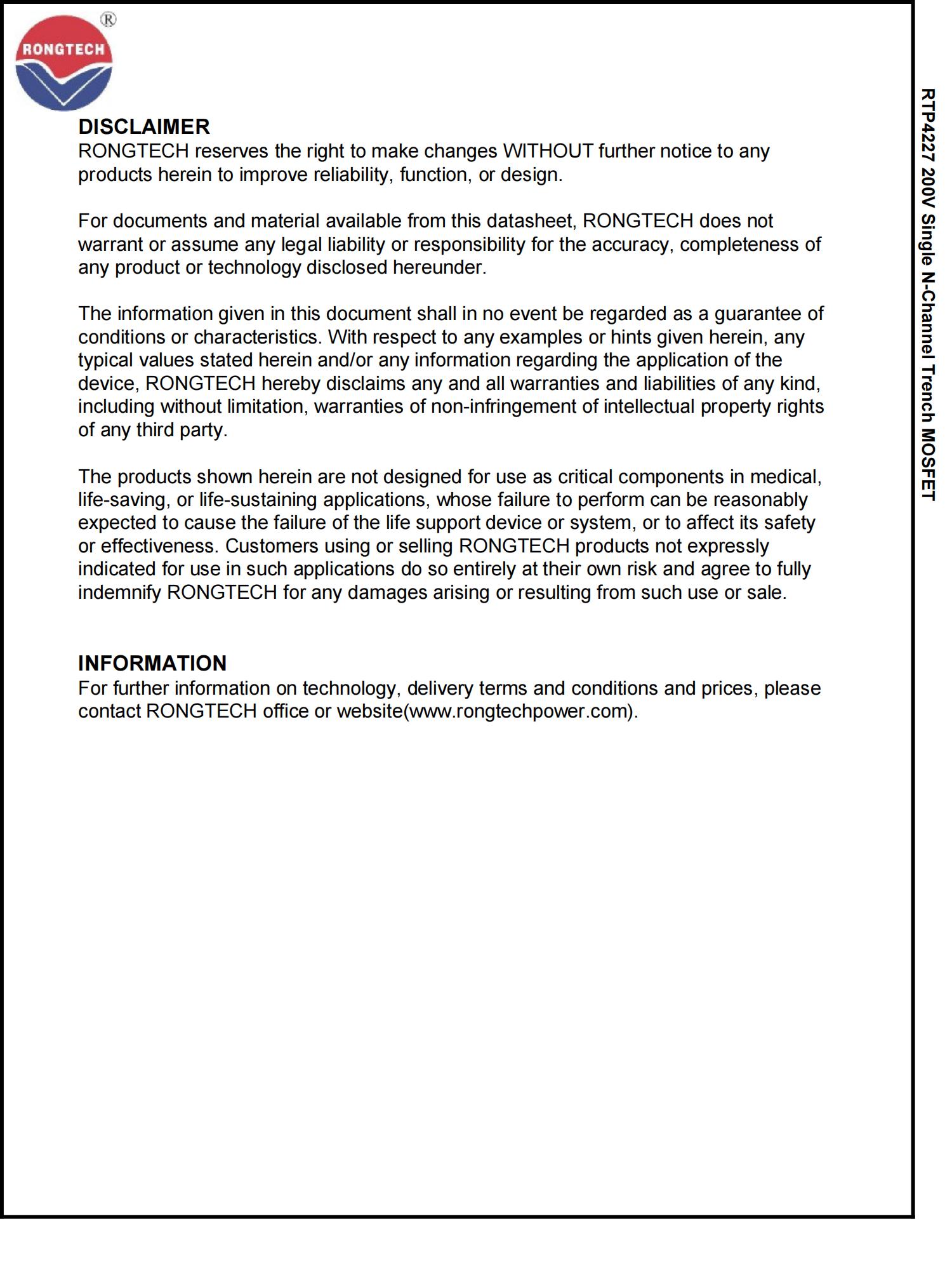 RTP4227-rongtechsemi
