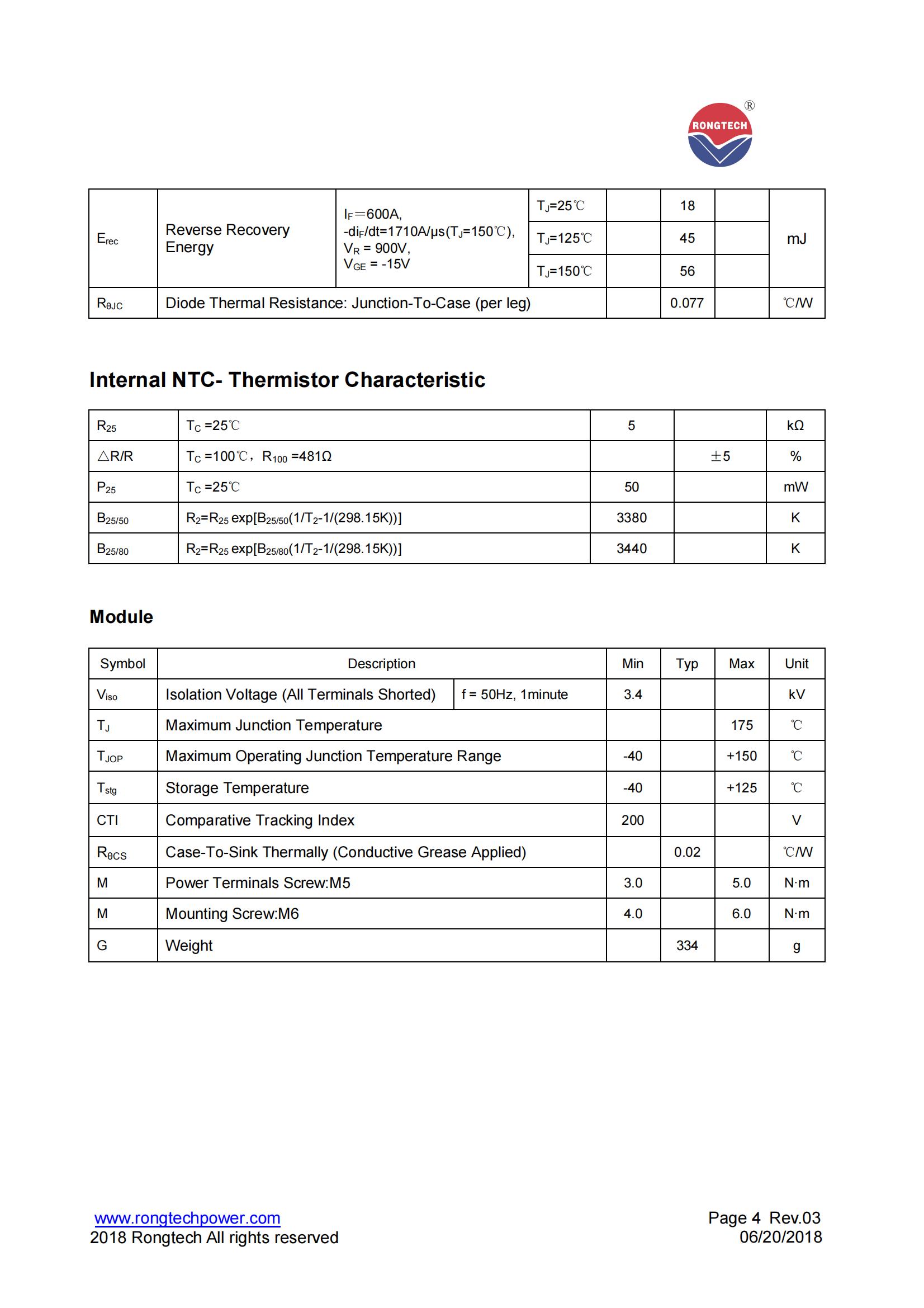 RTR600HF170T9H-rongtechsemi