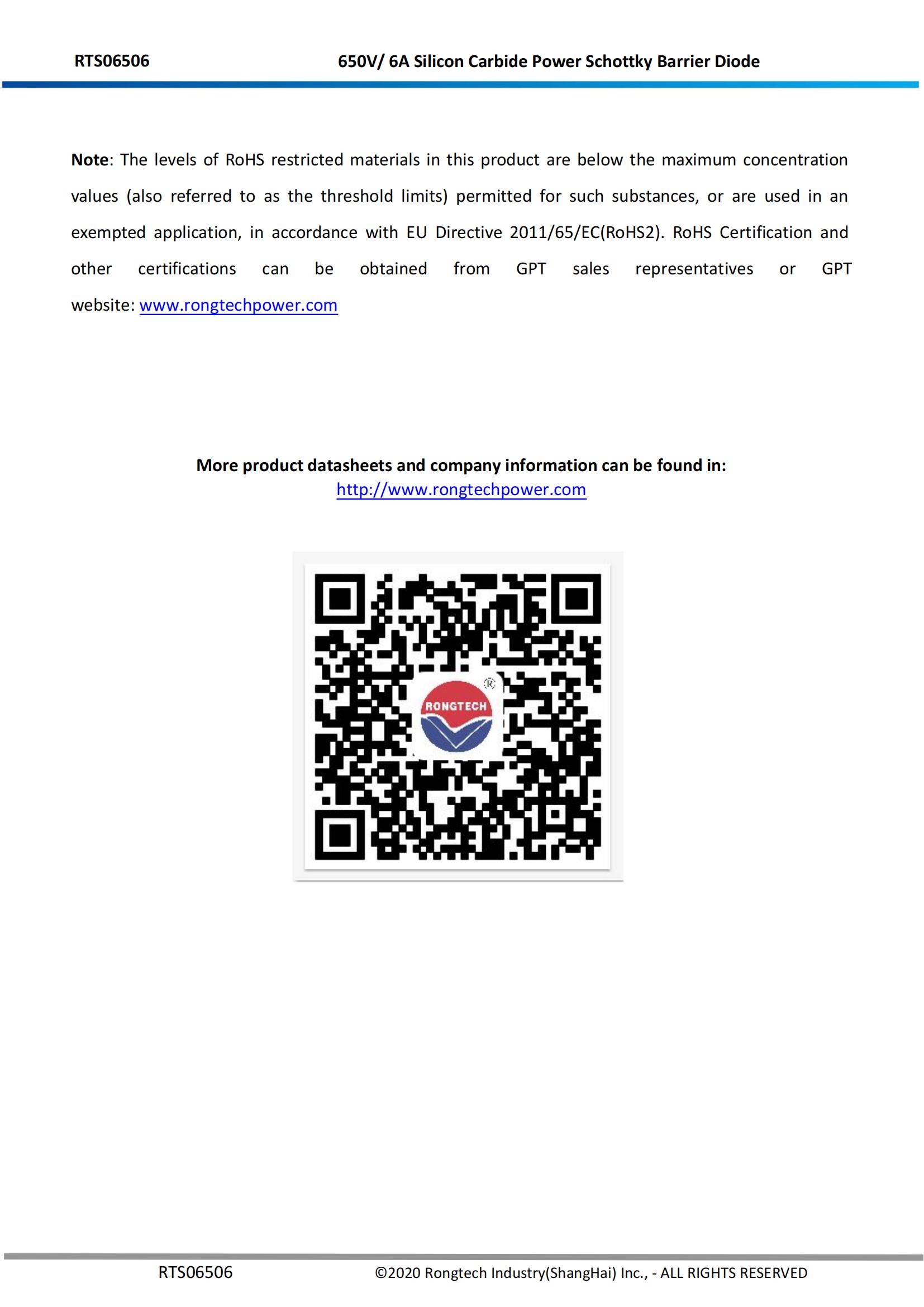 RTS06506-rongtechsemi