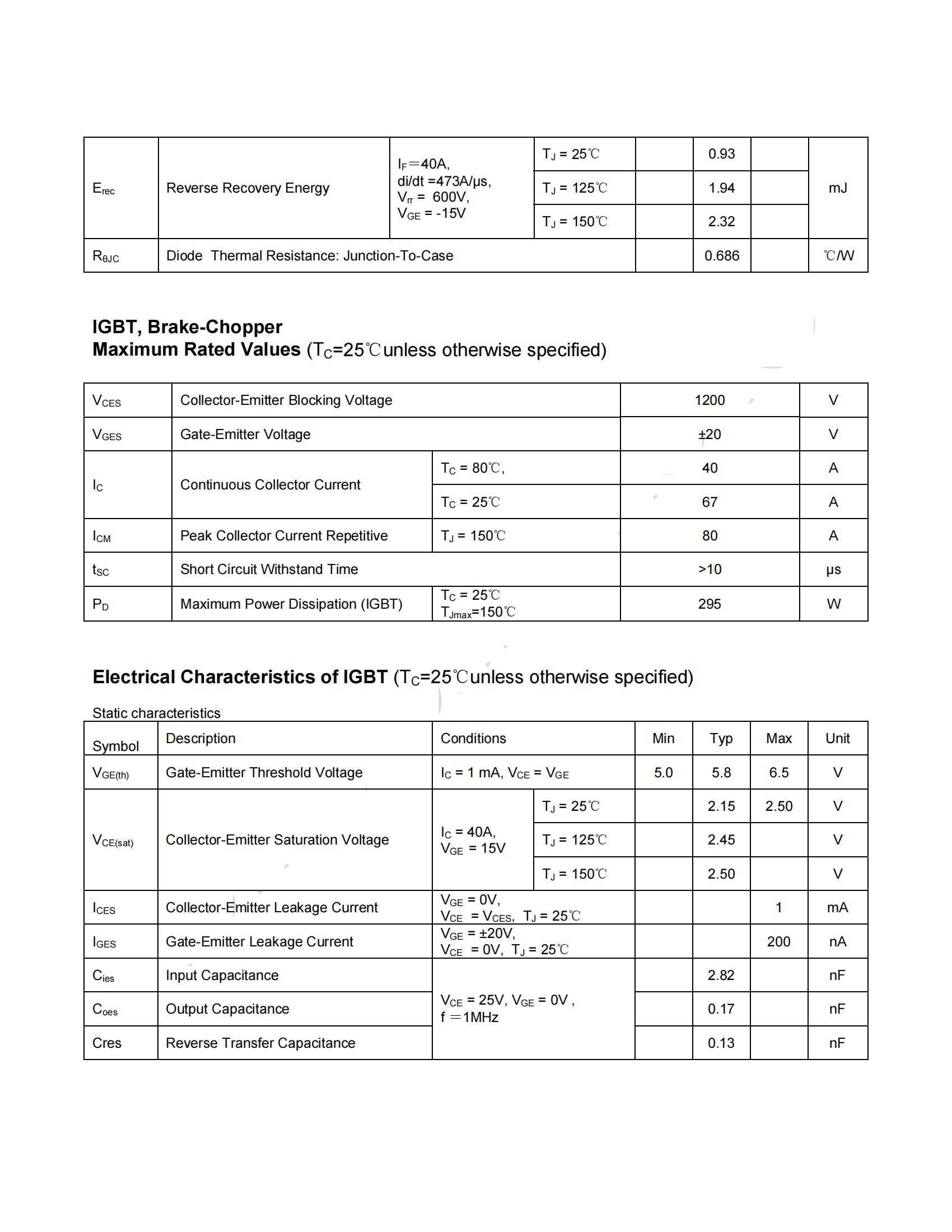 RTS40FB120T5HB-rongtechsemi