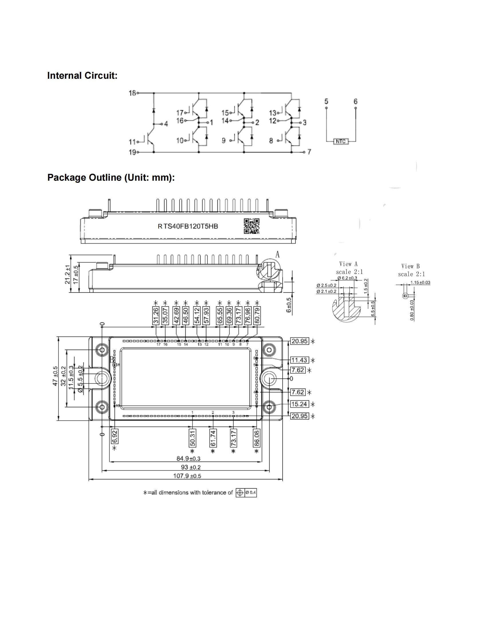 RTS40FB120T5HB-rongtechsemi