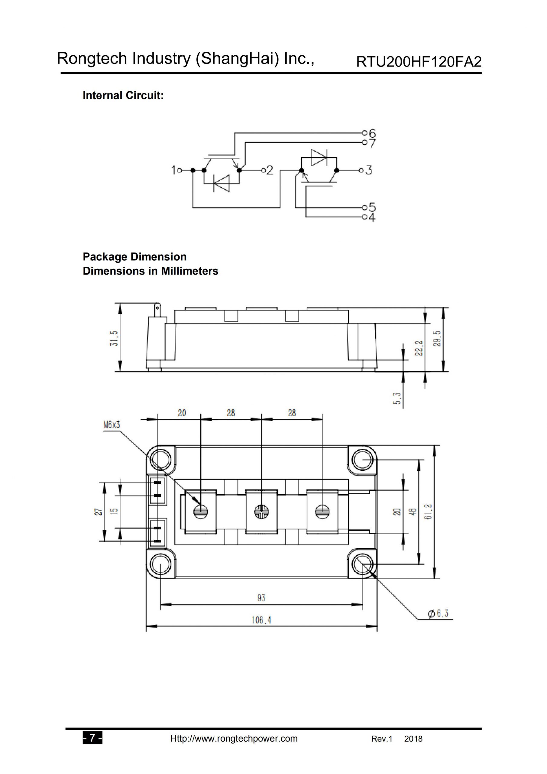 RTU200HF120FA2-rongtechsemi