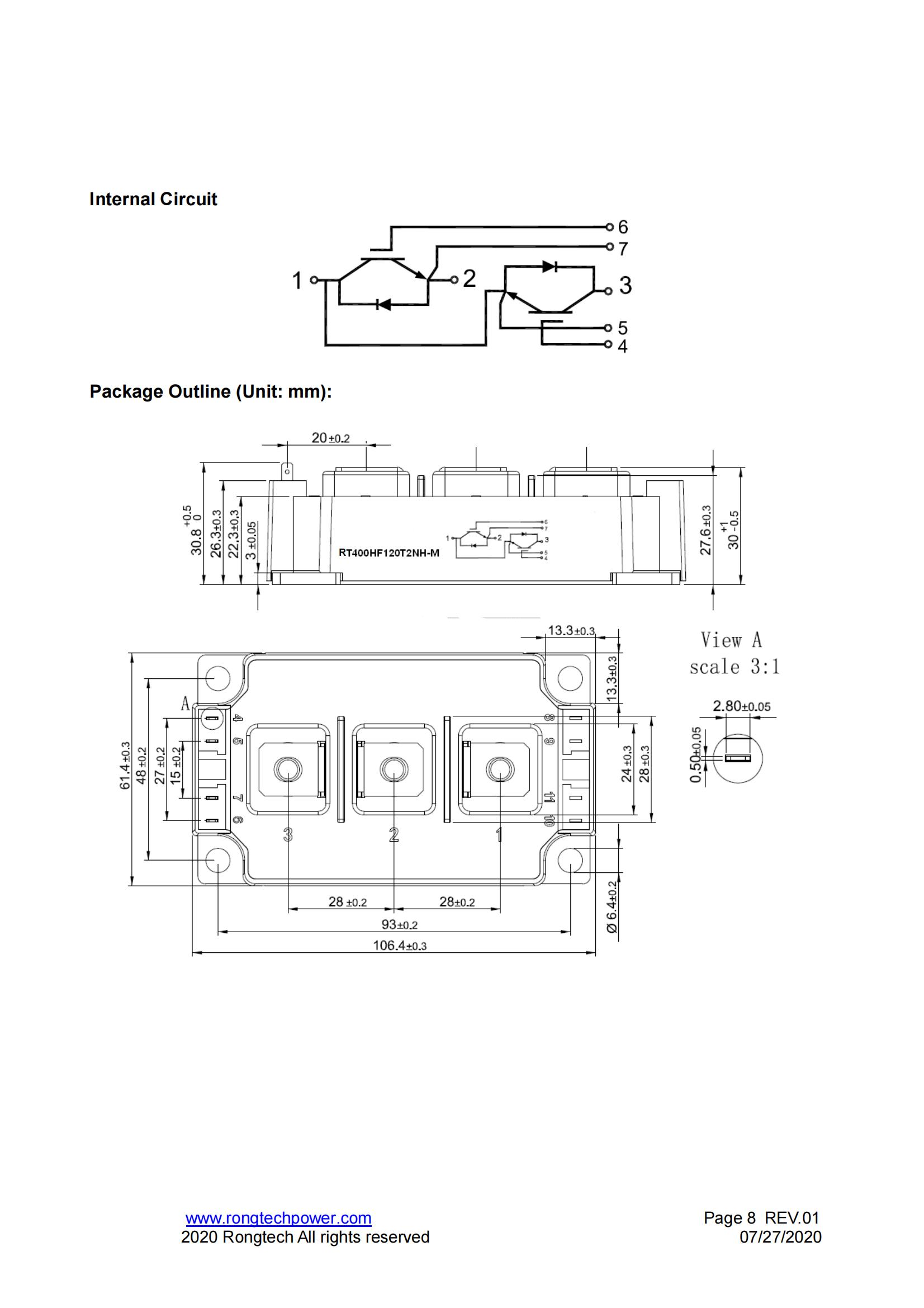 RTU400HF120FA2-rongtechsemi