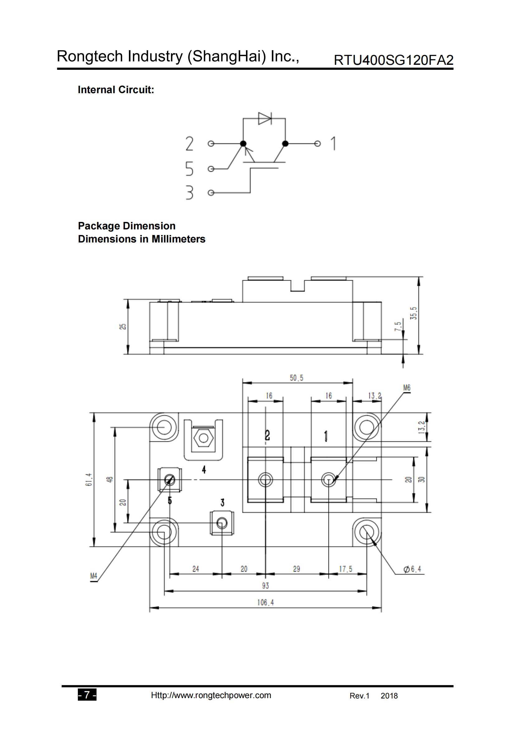 RTU400SG120FA2-rongtechsemi