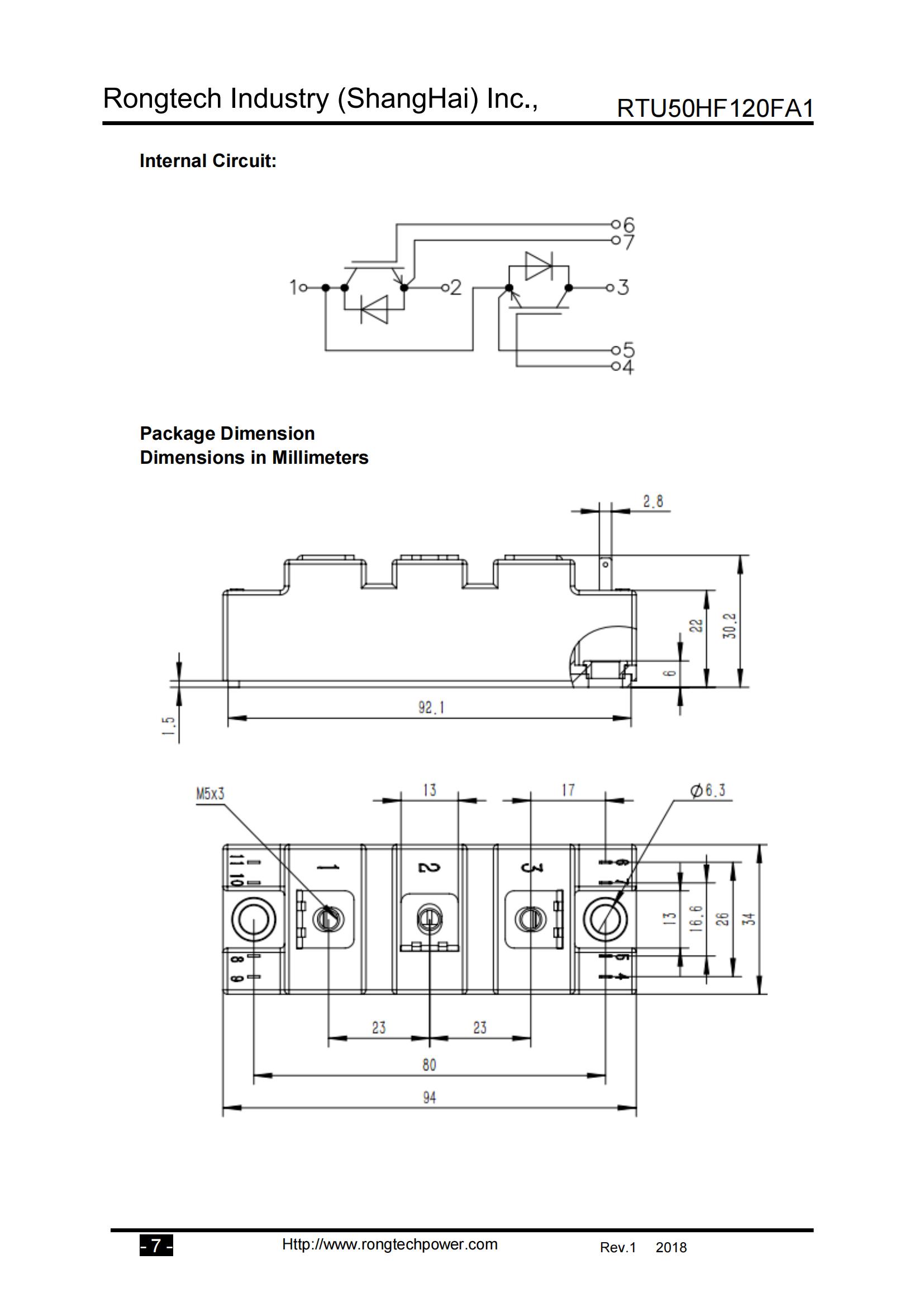 RTU50HF120FA1-rongtechsemi