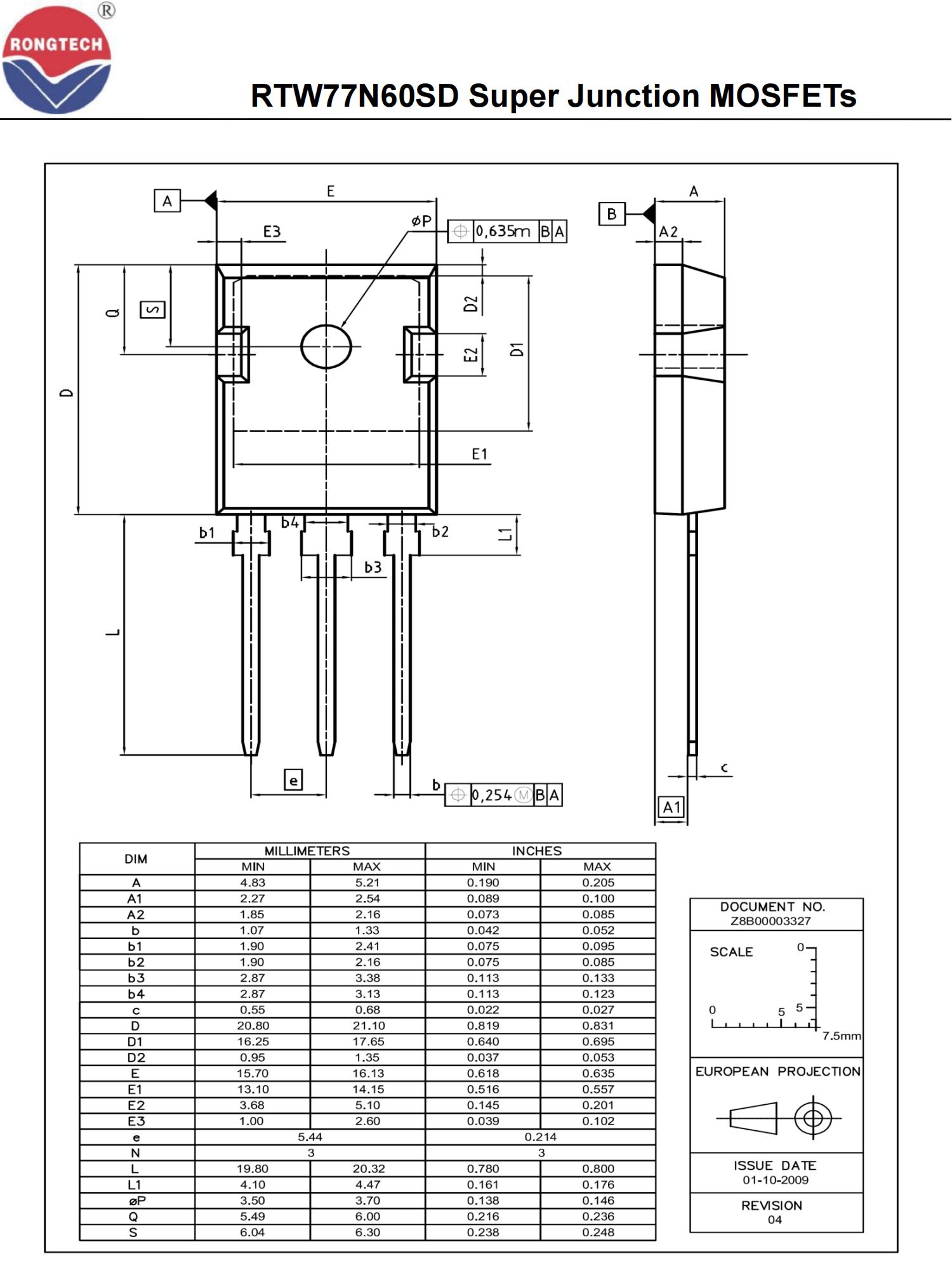 RTW77N60SD-rongtechsemi