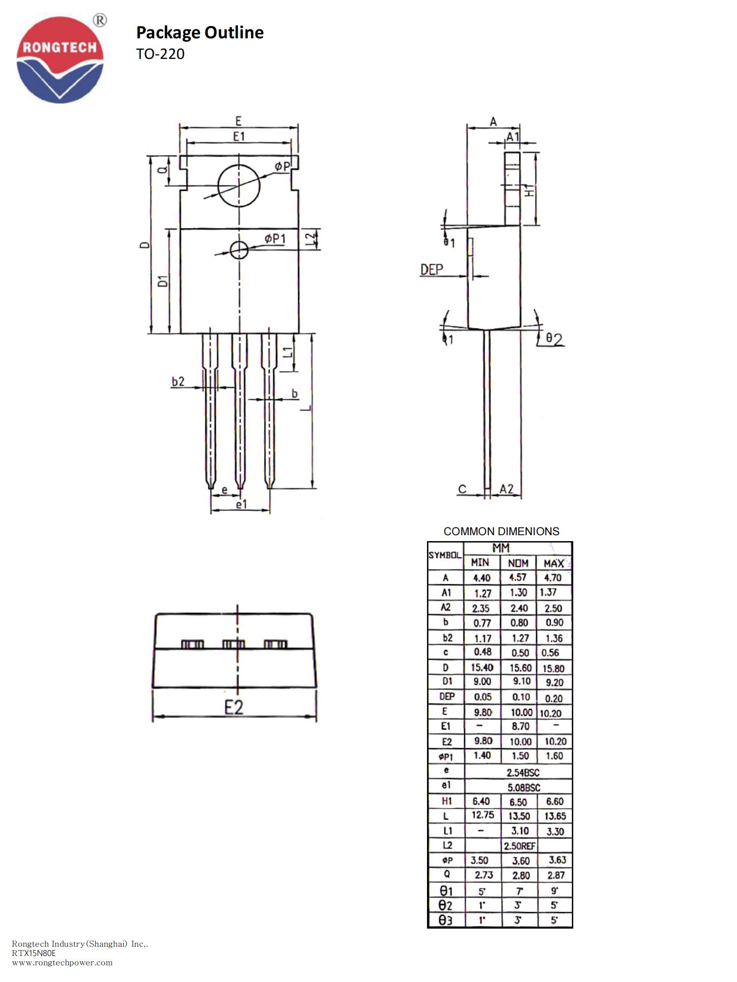RTX15N80E-rongtechsemi