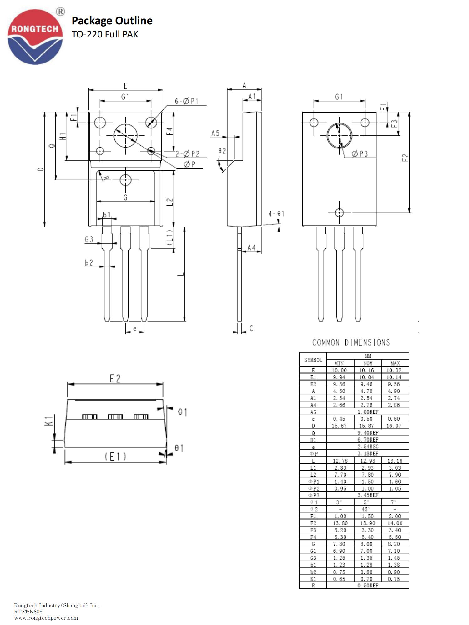 RTX15N80E-rongtechsemi