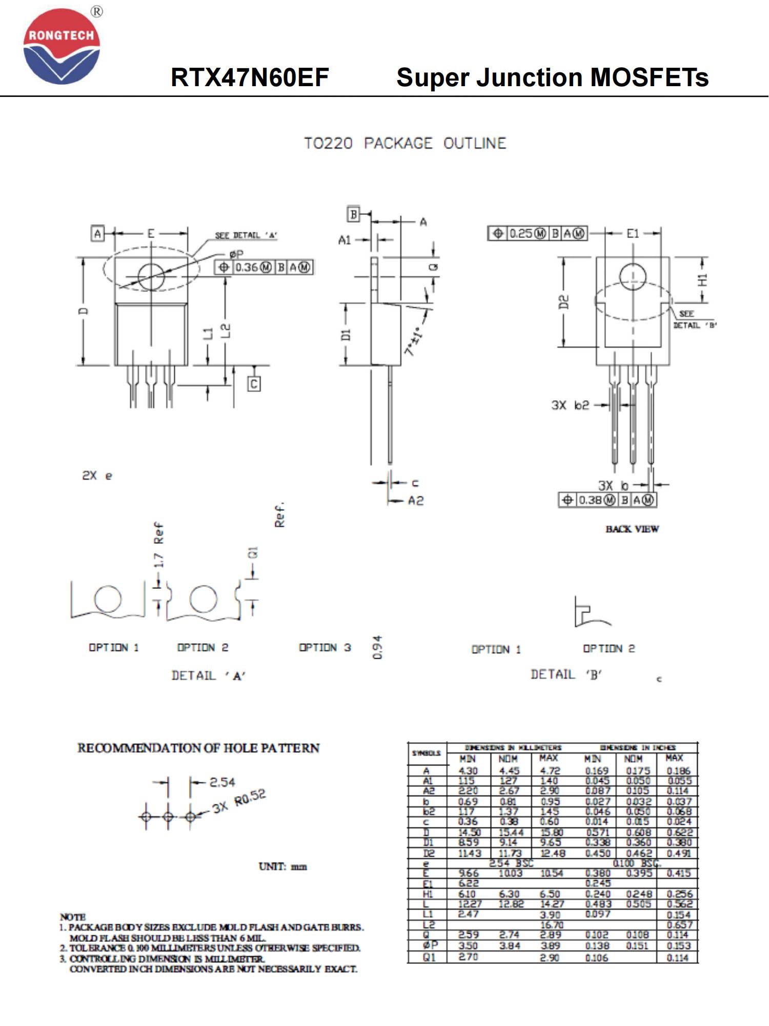 RTX47N60EF-rongtechsemi